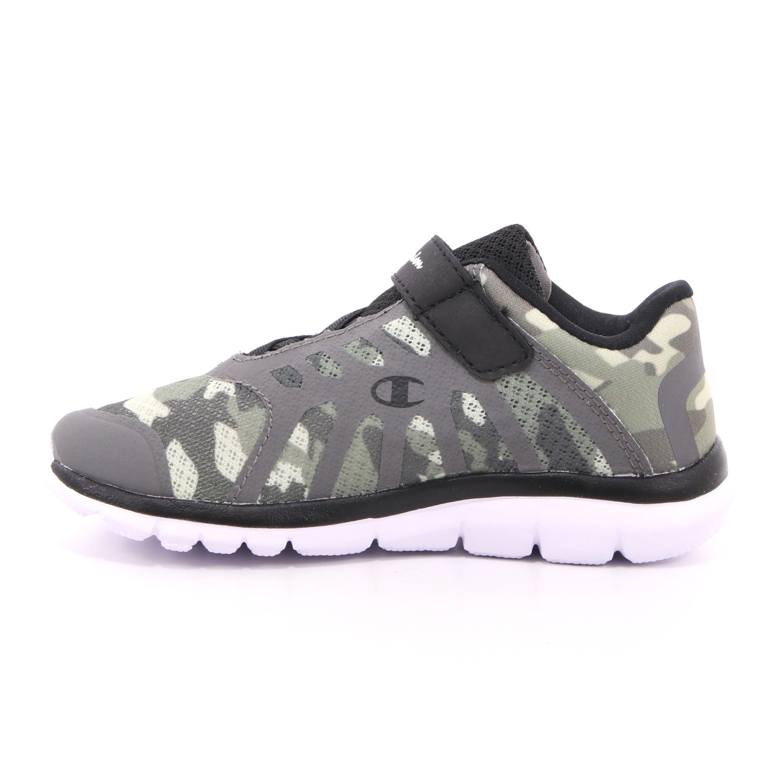 Scarpa Strappi + Elastico Champion Bambino Camuflage Scarpa Strappi + Elastico Champion Bambino Camuflage Scarpe 637 - S30906