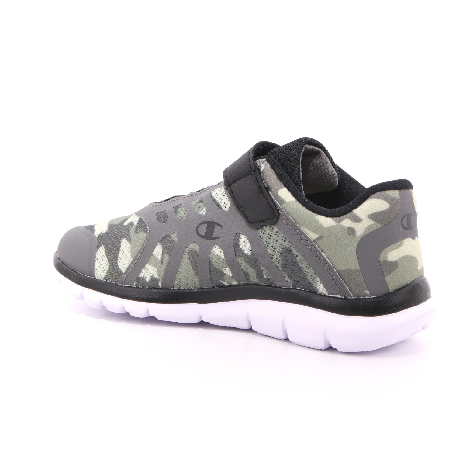 Scarpa Strappi + Elastico Champion Bambino Camuflage Scarpa Strappi + Elastico Champion Bambino Camuflage Scarpe 637 - S30906
