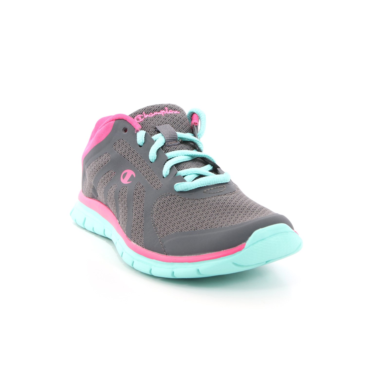 Scarpa Allacciata Champion Bambina Grigio Scarpa Allacciata Champion Bambina Grigio Scarpe 638 - S30907