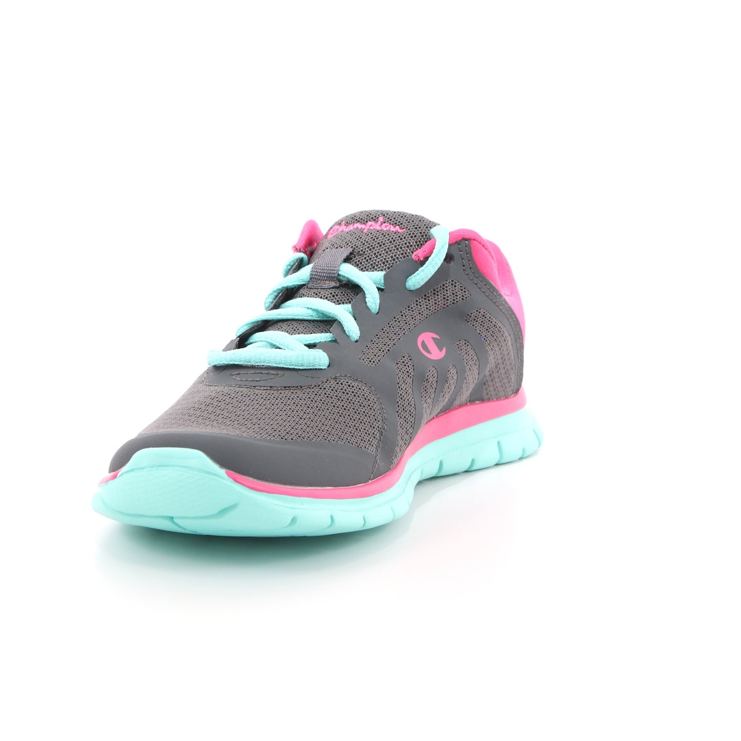 Scarpa Allacciata Champion Bambina Grigio Scarpa Allacciata Champion Bambina Grigio Scarpe 638 - S30907