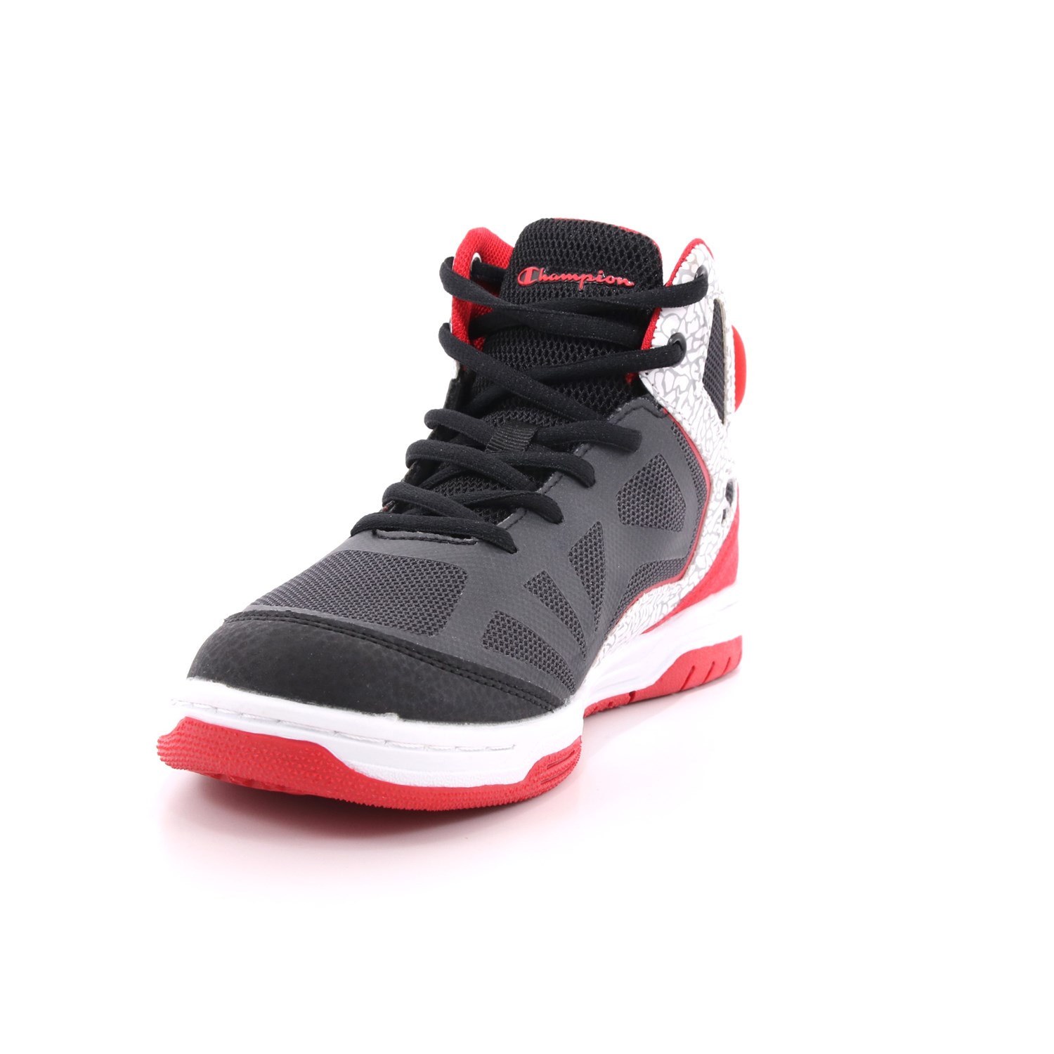 Scarpa Allacciata Champion Bambino Nero Scarpa Allacciata Champion Bambino Nero Scarpe 639 - S31036