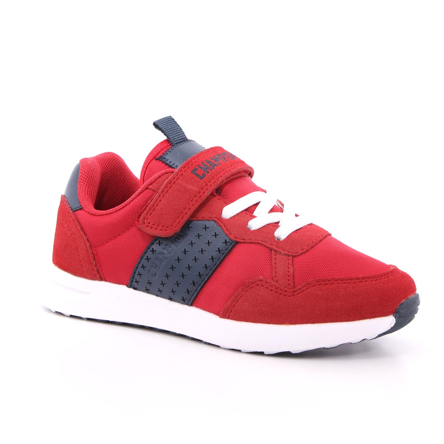Scarpa Allacciata Champion Bambino Rosso Scarpa Allacciata Champion Bambino Rosso Scarpe 641 - S31367