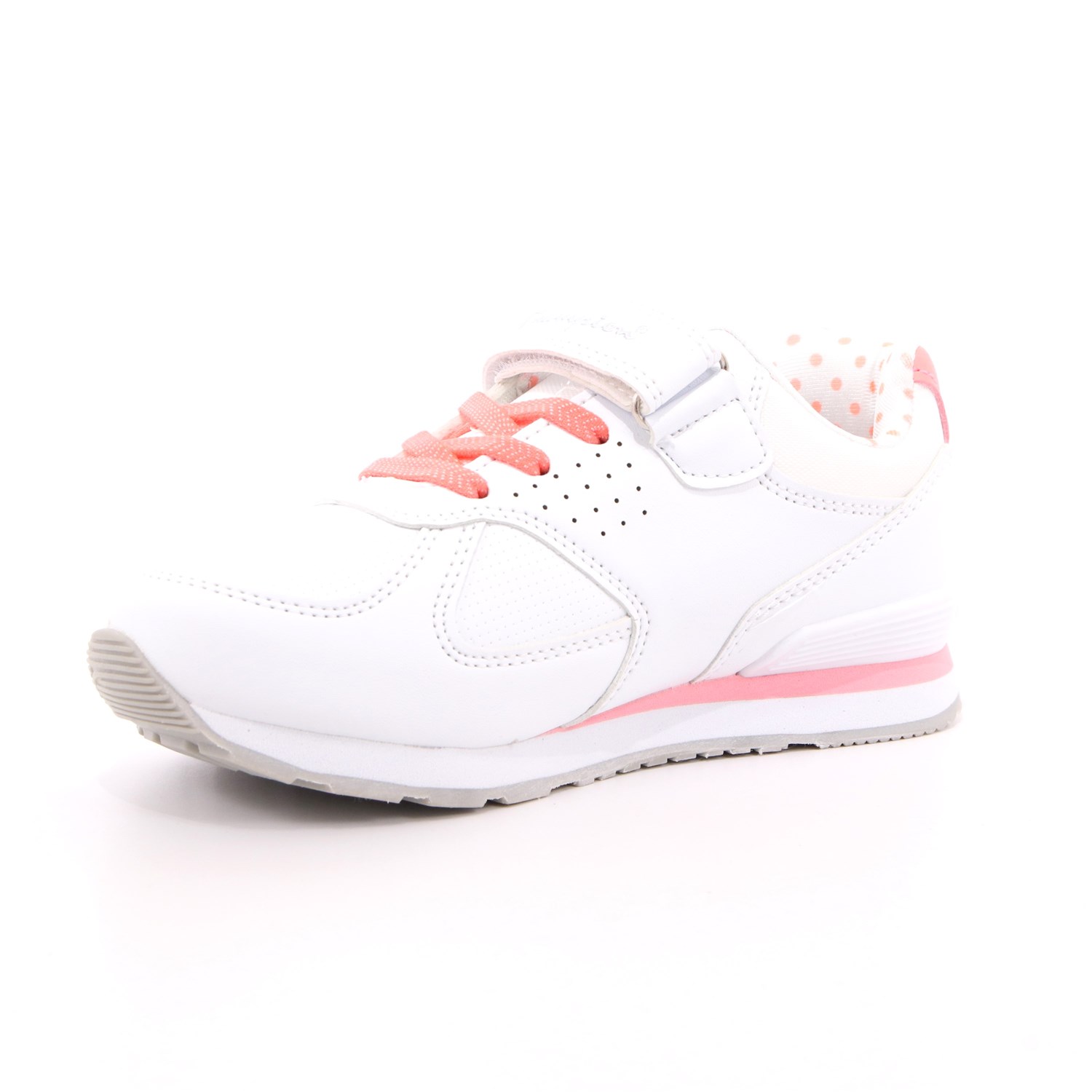Scarpa Strappi + Elastico Champion Bambina Bianco Scarpa Strappi + Elastico Champion Bambina Bianco Scarpe 644 - S31409