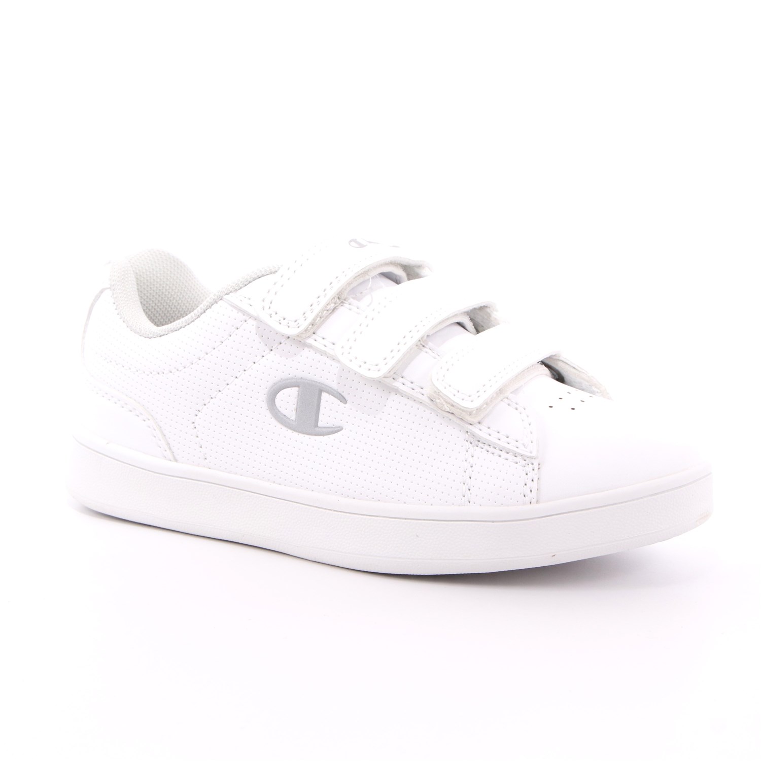 Scarpa Allacciata Champion Bambino Bianco Scarpa Allacciata Champion Bambino Bianco Scarpe 646 - S31508