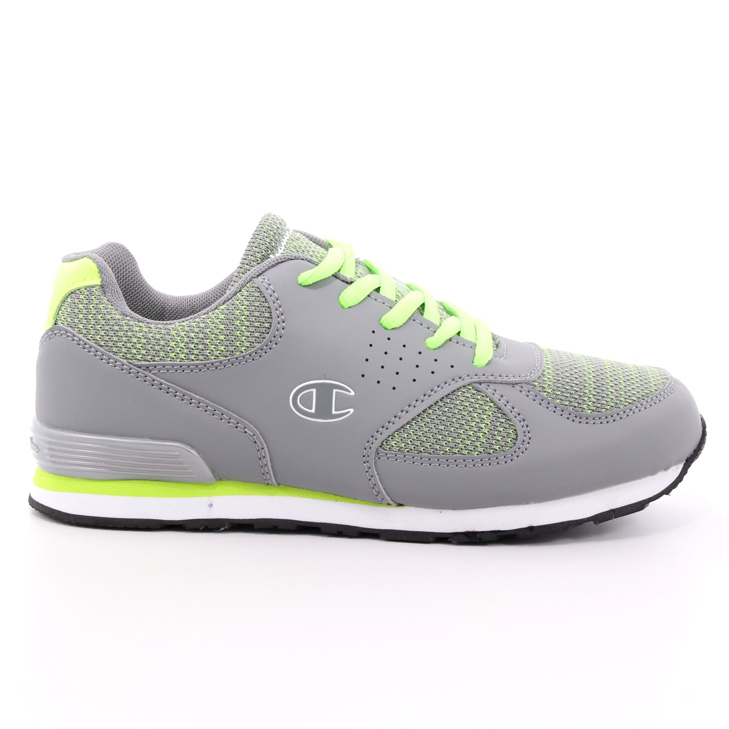 Scarpa Strappi + Elastico Champion Bambino Grigio Scarpa Strappi + Elastico Champion Bambino Grigio Scarpe 649 - S31676