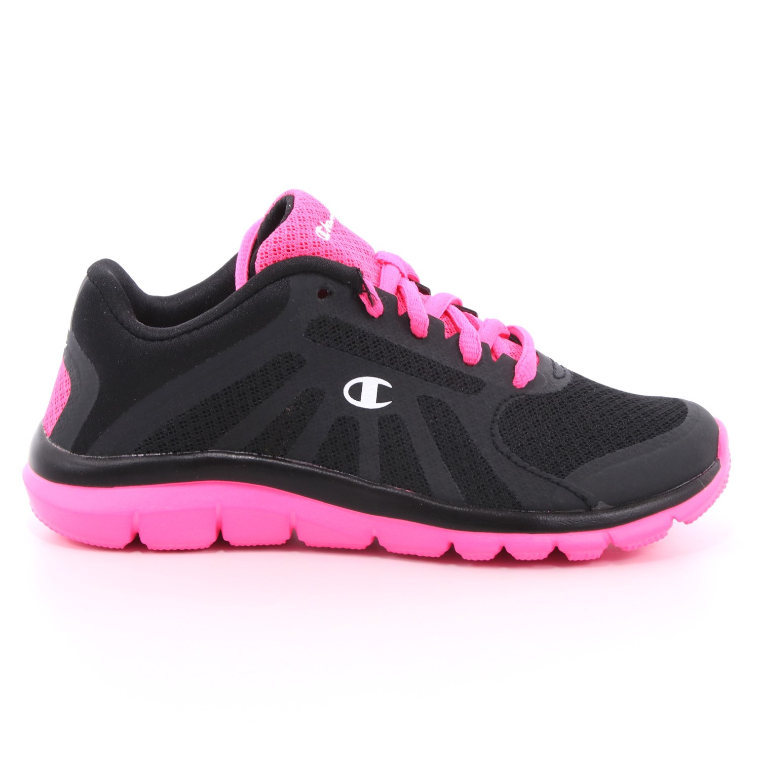 Scarpa Allacciata Champion Bambina Nero Scarpa Allacciata Champion Bambina Nero Scarpe 652 - S30907