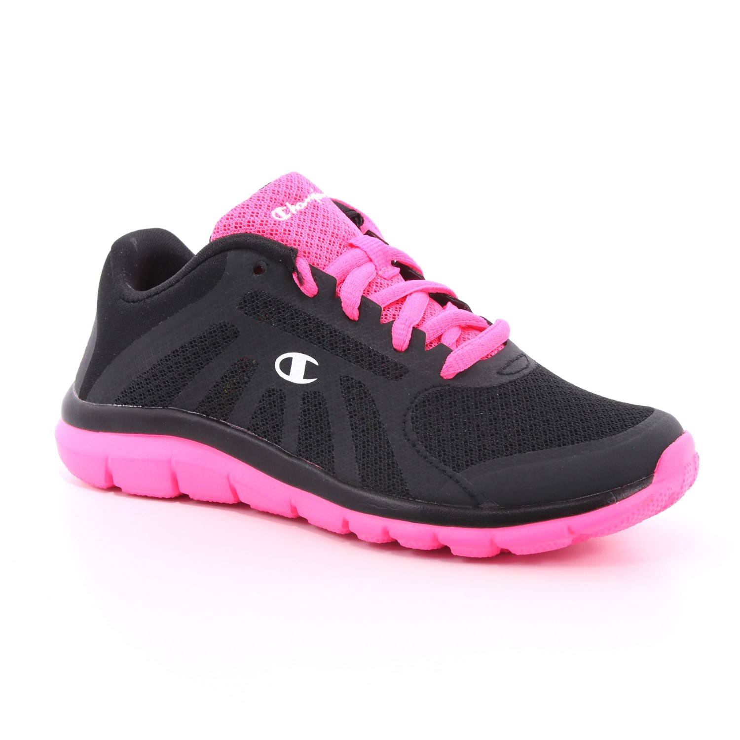 Scarpa Allacciata Champion Bambina Nero Scarpa Allacciata Champion Bambina Nero Scarpe 652 - S30907