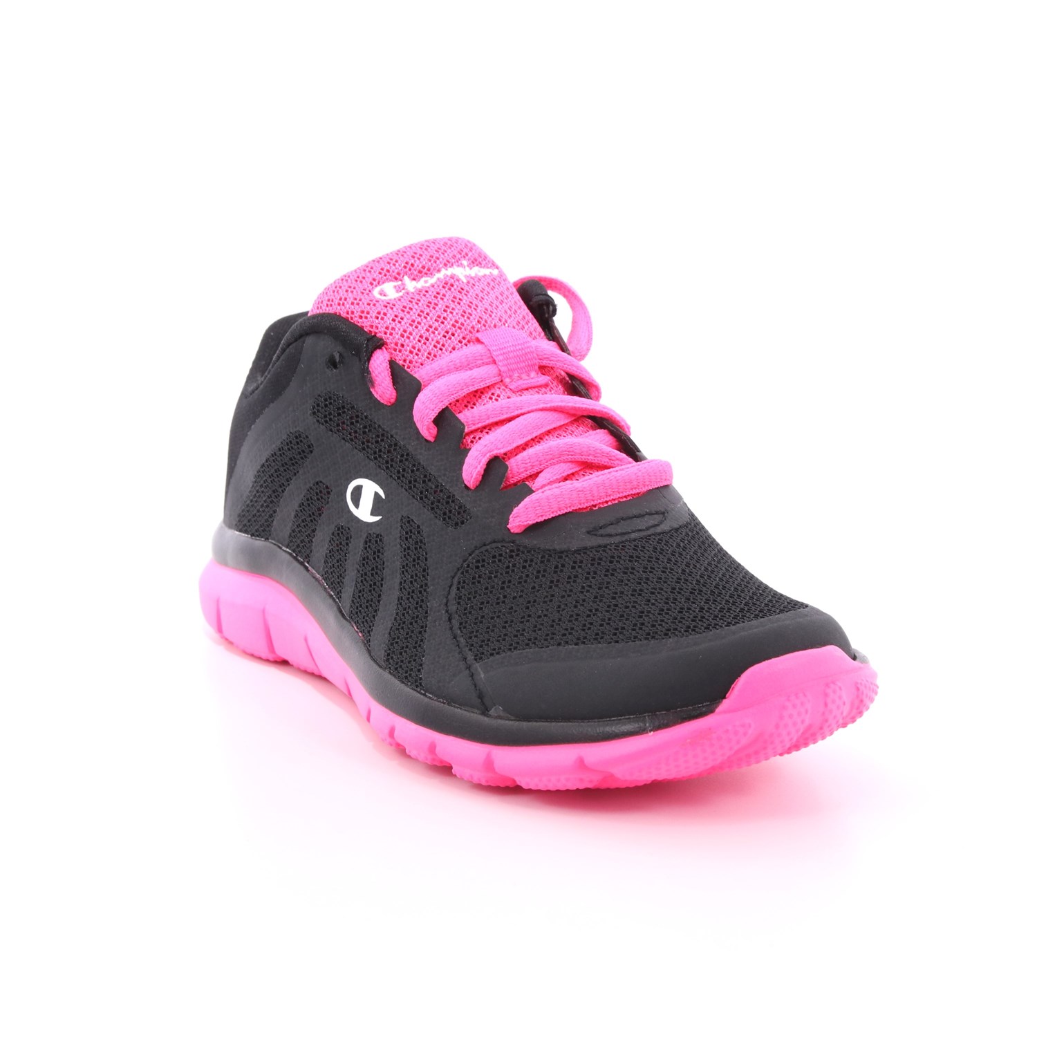 Scarpa Allacciata Champion Bambina Nero Scarpa Allacciata Champion Bambina Nero Scarpe 652 - S30907