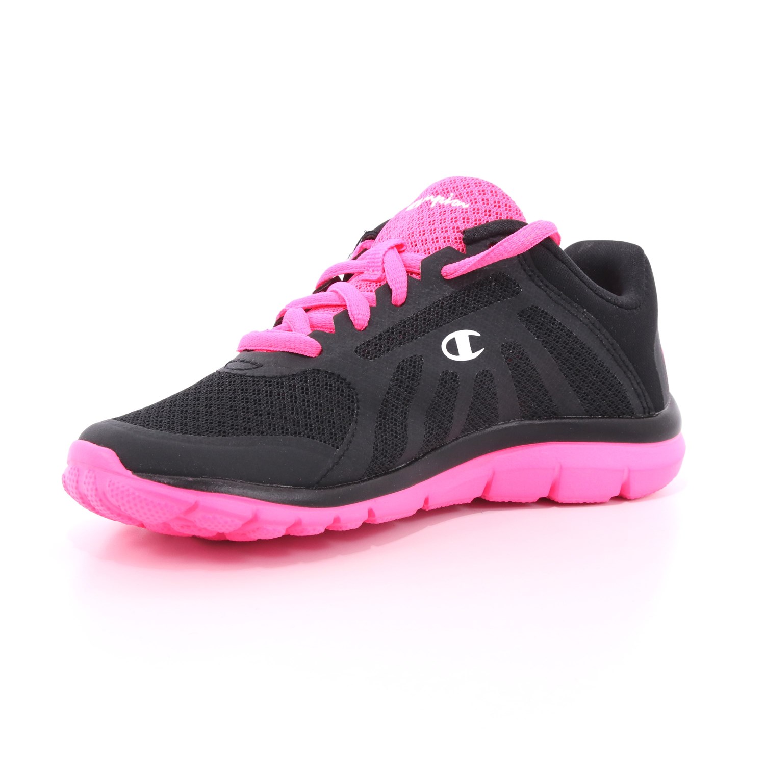 Scarpa Allacciata Champion Bambina Nero Scarpa Allacciata Champion Bambina Nero Scarpe 652 - S30907