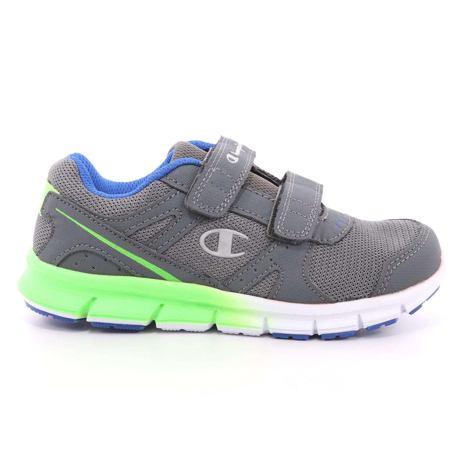 Scarpa Strappi Champion Bambino Grigio Scarpa Strappi Champion Bambino Grigio Scarpe 653 - S30911