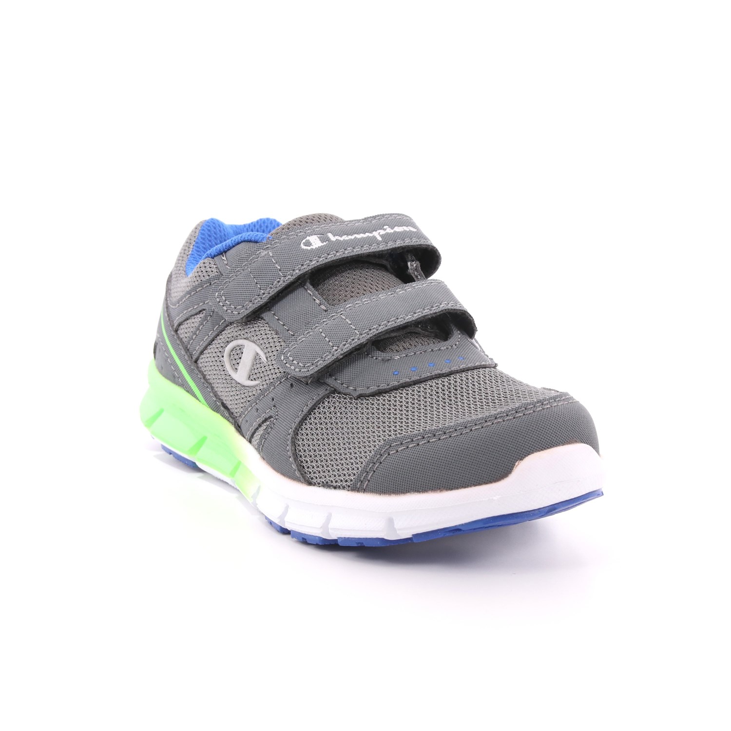 Scarpa Strappi Champion Bambino Grigio Scarpa Strappi Champion Bambino Grigio Scarpe 653 - S30911