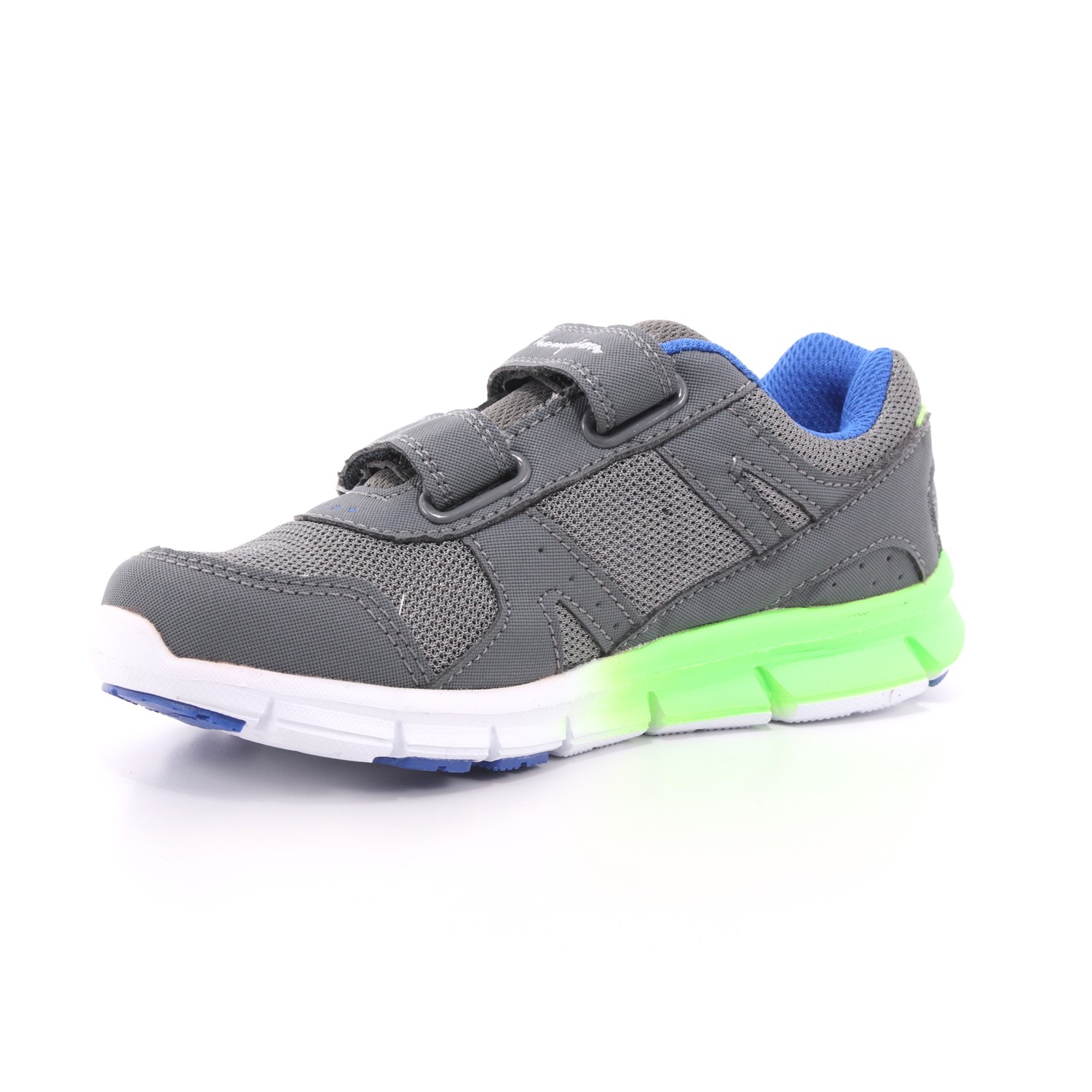 Scarpa Strappi Champion Bambino Grigio Scarpa Strappi Champion Bambino Grigio Scarpe 653 - S30911