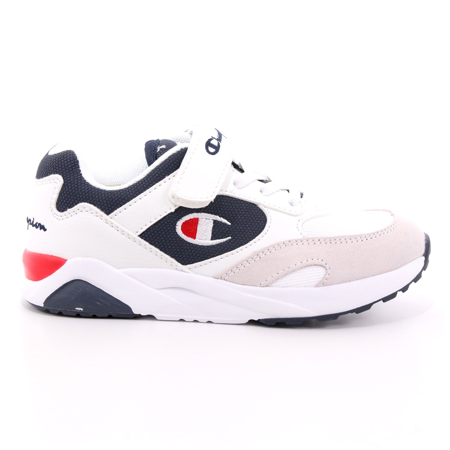 Scarpa Allacciata Champion Bambino Bianco Scarpa Allacciata Champion Bambino Bianco Scarpe 660 - S31954