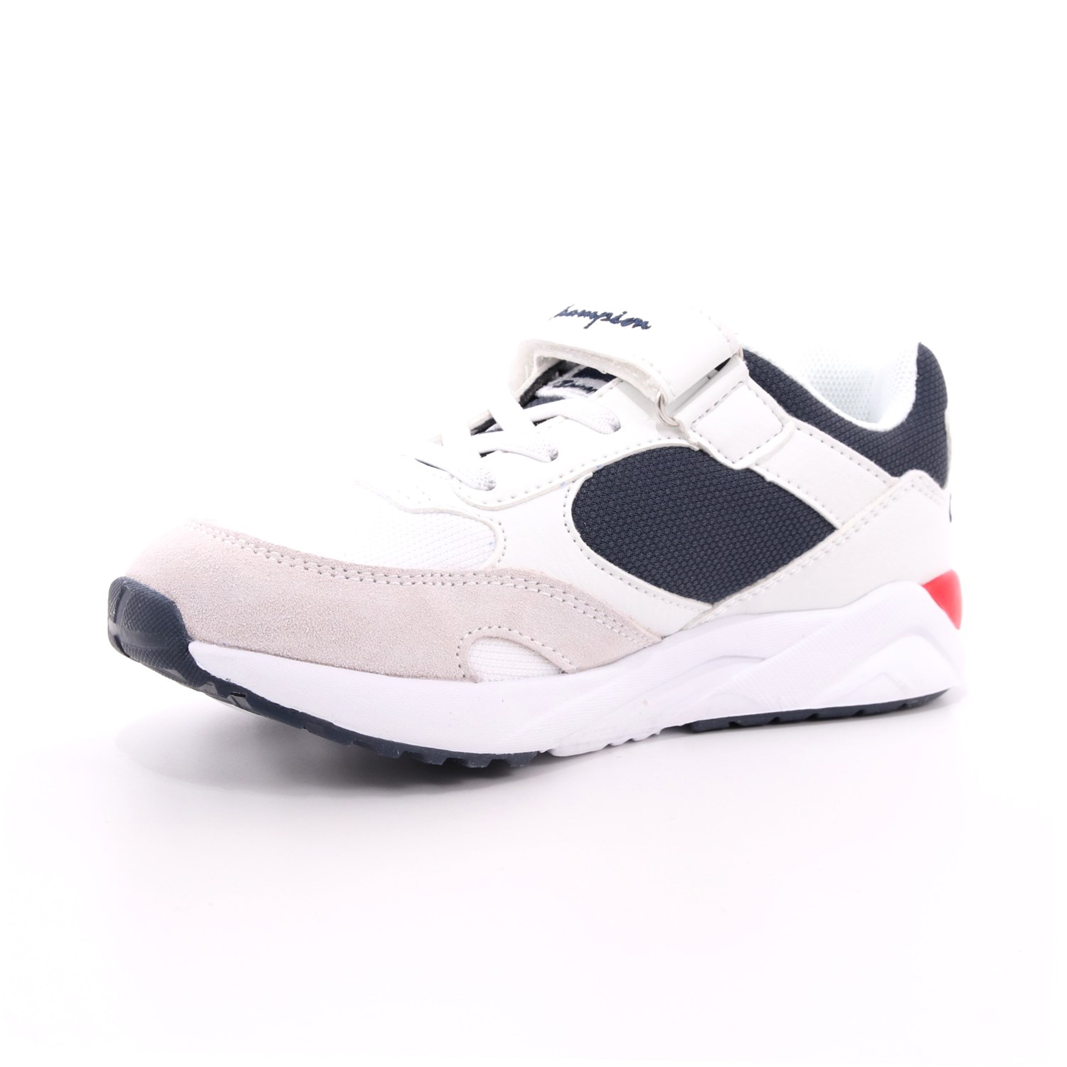 Scarpa Allacciata Champion Bambino Bianco Scarpa Allacciata Champion Bambino Bianco Scarpe 660 - S31954
