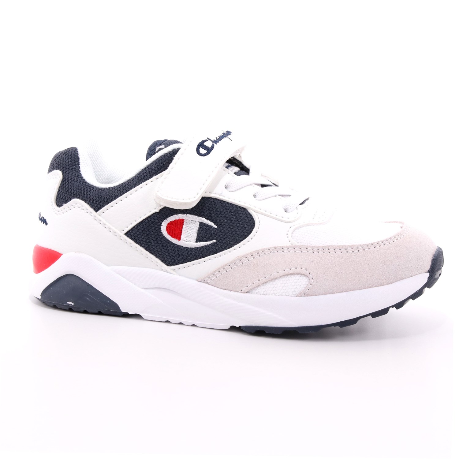 Scarpa Allacciata Champion Bambino Bianco Scarpa Allacciata Champion Bambino Bianco Scarpe 660 - S31954