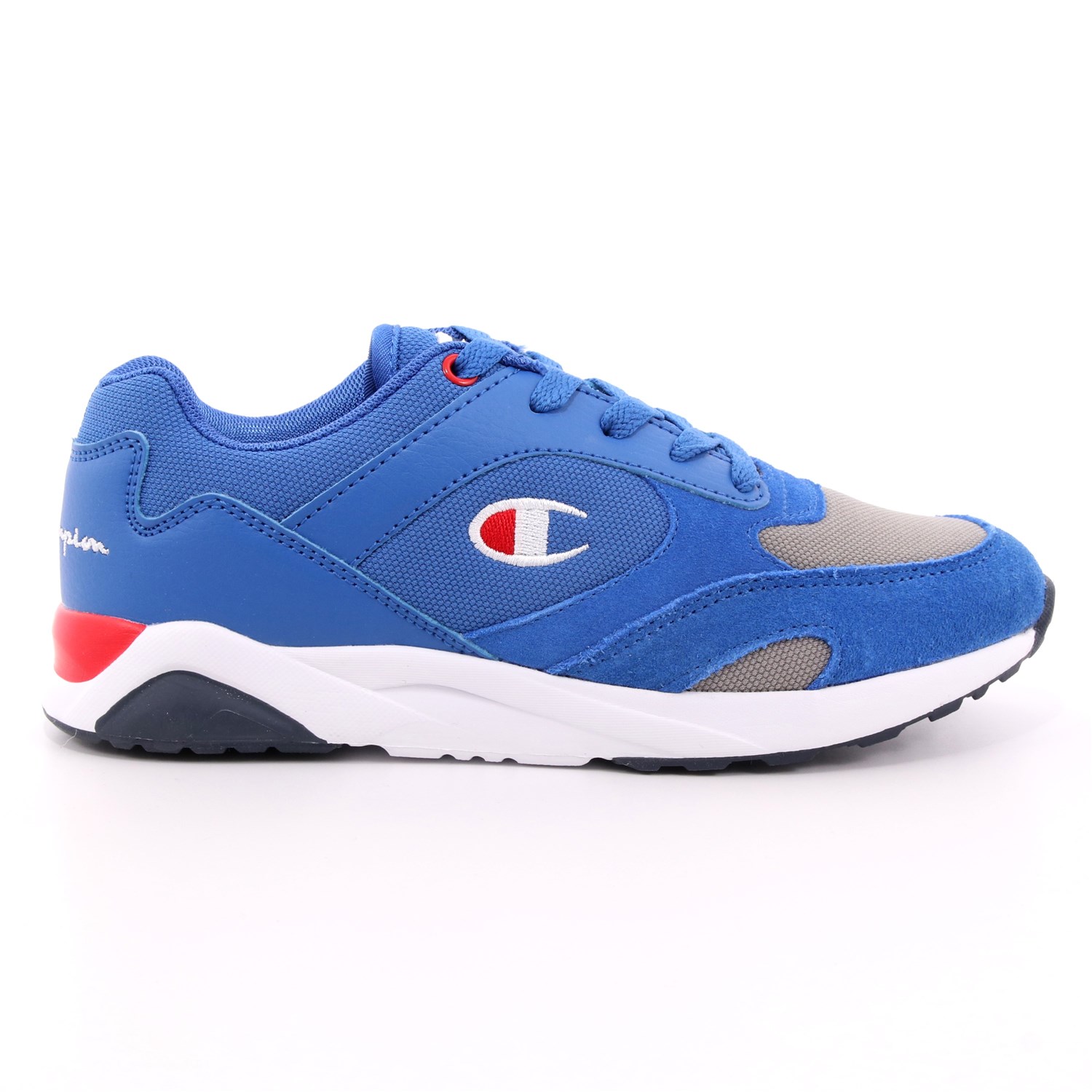 Scarpa Allacciata Champion Bambino Azzurro Scarpa Allacciata Champion Bambino Azzurro Scarpe 661 - S31955