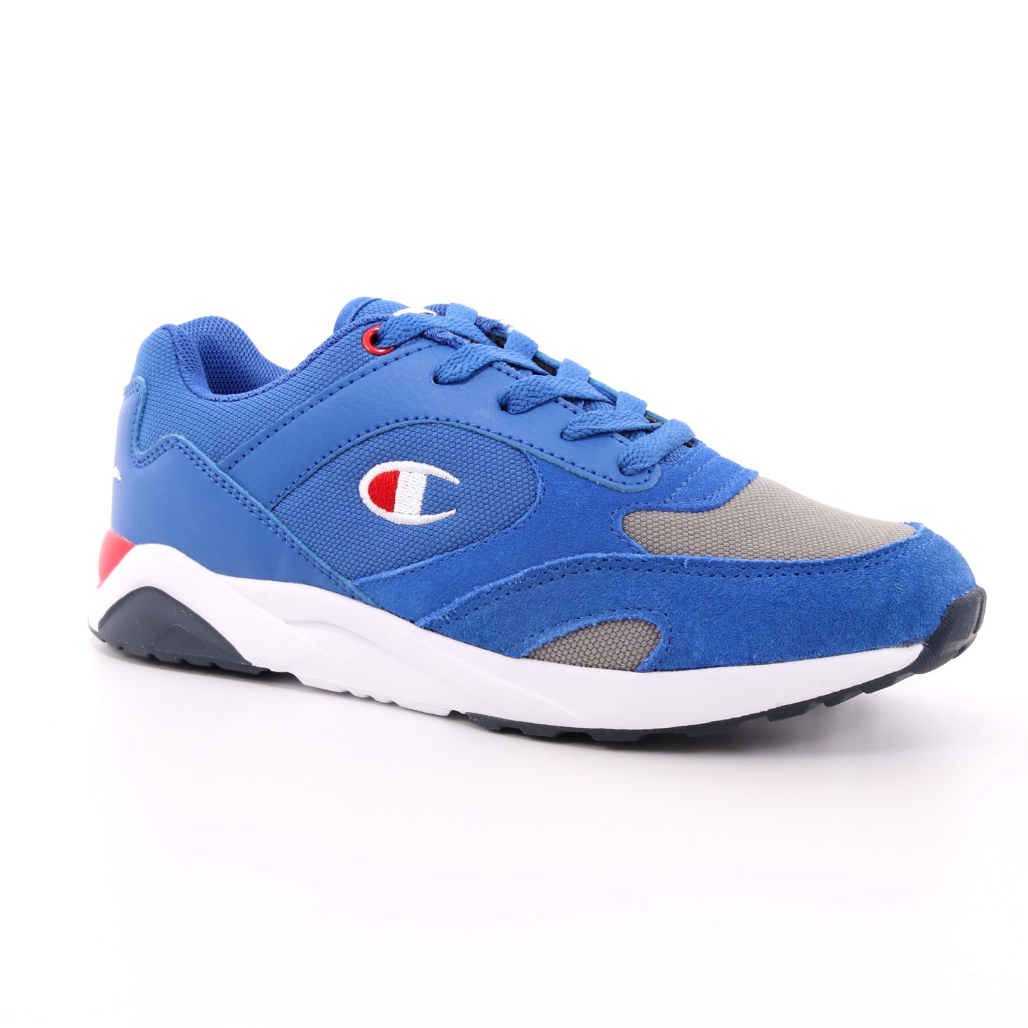 Scarpa Allacciata Champion Bambino Azzurro Scarpa Allacciata Champion Bambino Azzurro Scarpe 661 - S31955