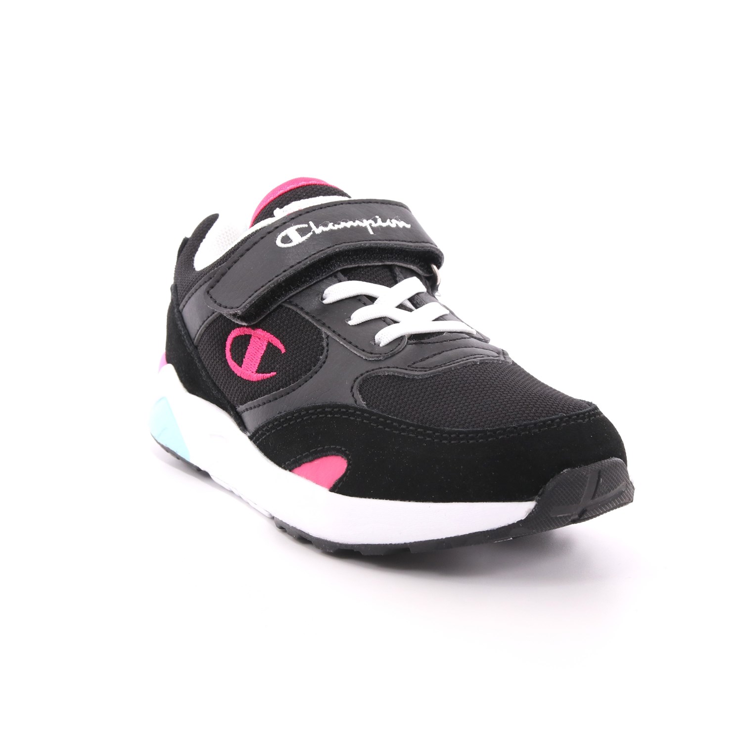 Scarpa Strappi + Elastico Champion Bambina Nero Scarpa Strappi + Elastico Champion Bambina Nero Scarpe 662 - S31960