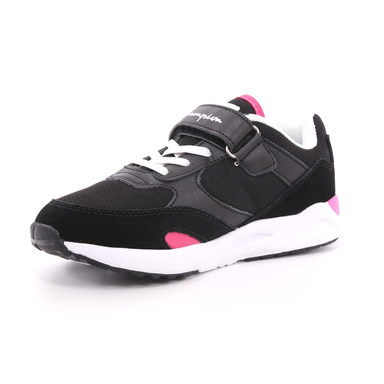 Scarpa Strappi + Elastico Champion Bambina Nero Scarpa Strappi + Elastico Champion Bambina Nero Scarpe 662 - S31960