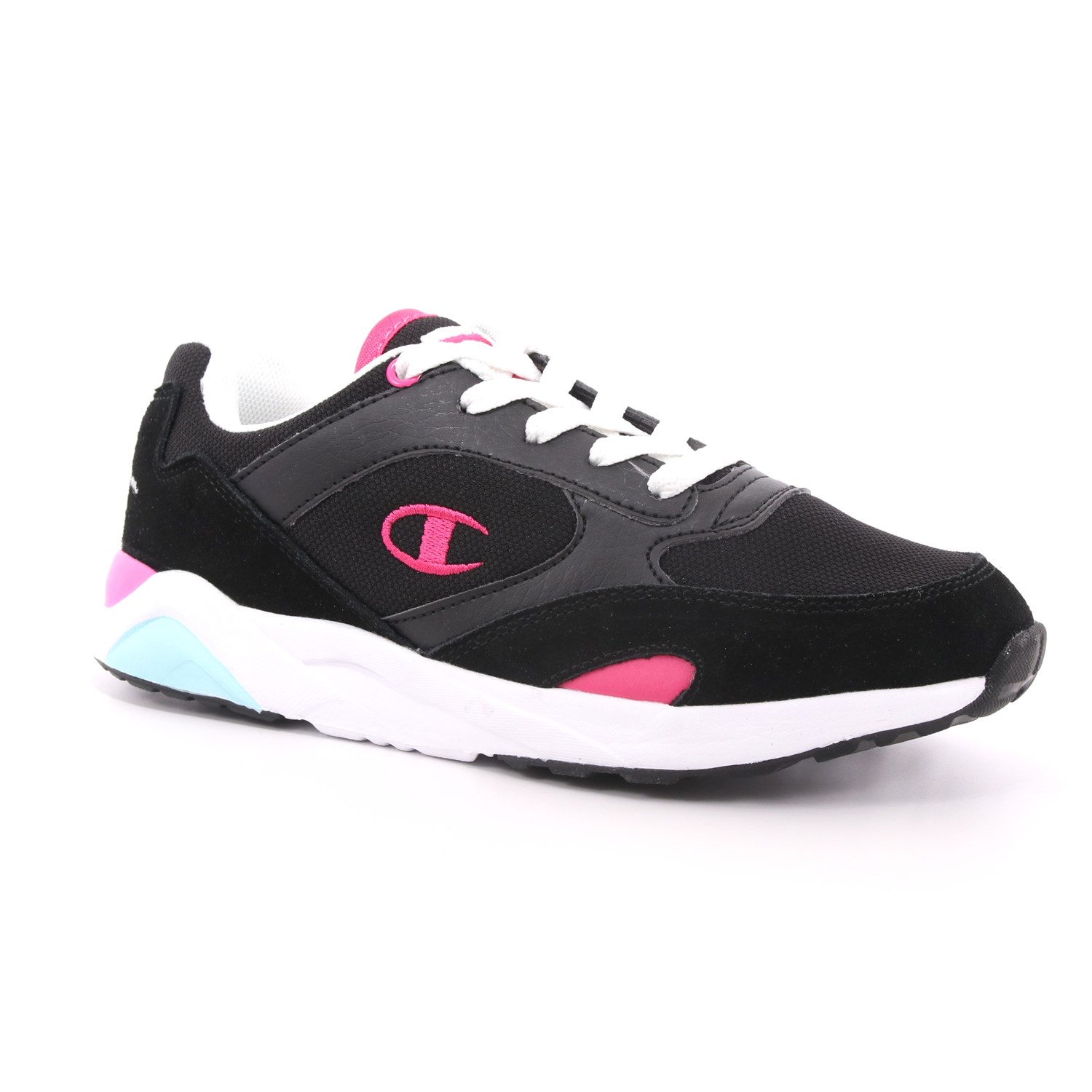 Scarpa Allacciata Champion Bambina Nero Scarpa Allacciata Champion Bambina Nero Scarpe 663 - S31961