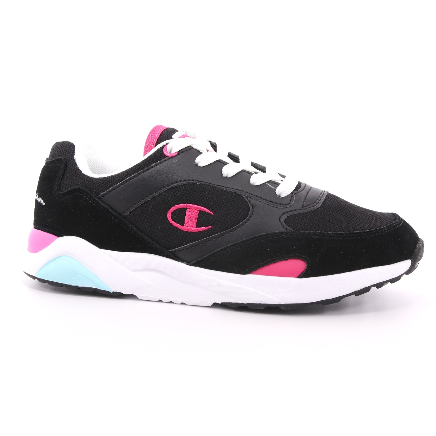 Scarpa Allacciata Champion Bambina Nero Scarpa Allacciata Champion Bambina Nero Scarpe 663 - S31961
