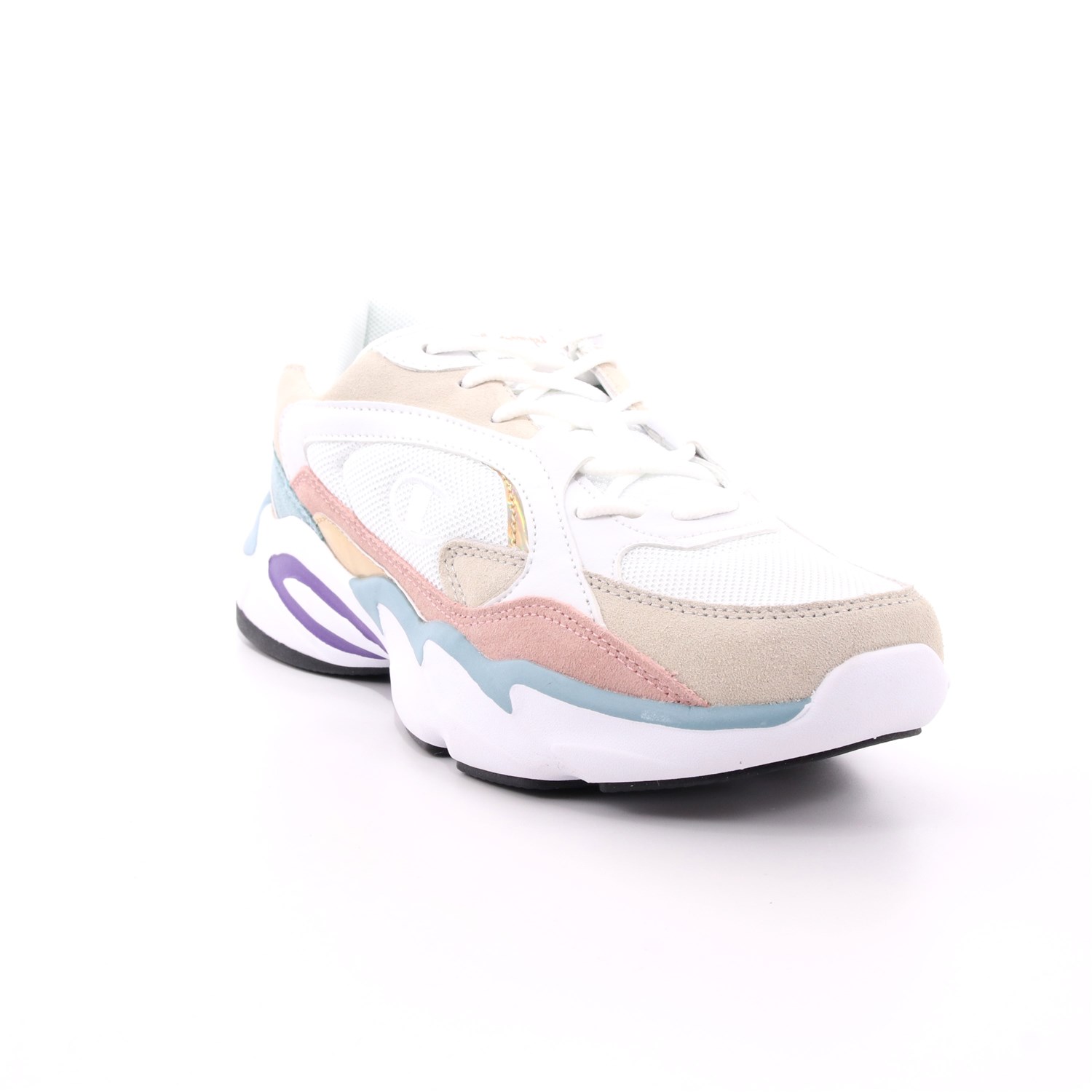 Scarpa Allacciata Champion Donna Bianco Scarpa Allacciata Champion Donna Bianco Scarpe 664 - S31974