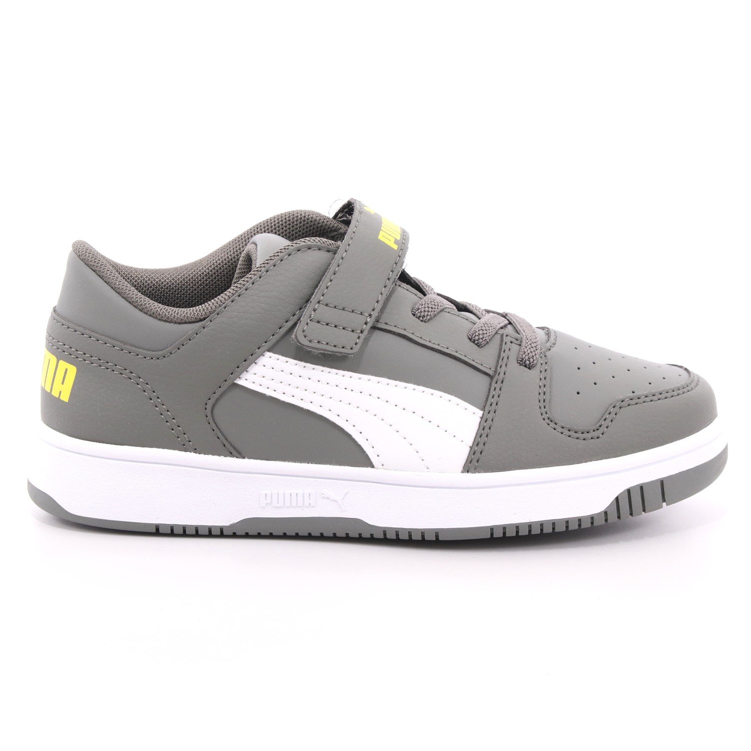Scarpa Strappi + Elastico Puma Bambino Grigio Scarpa Strappi + Elastico Puma Bambino Grigio Scarpe 543 - 37049209
