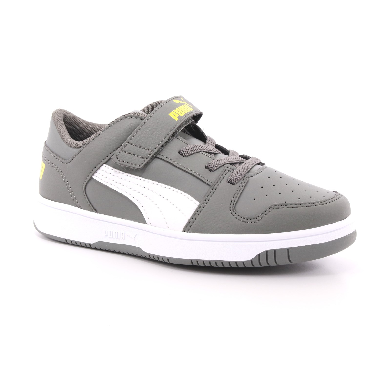 Scarpa Strappi + Elastico Puma Bambino Grigio Scarpa Strappi + Elastico Puma Bambino Grigio Scarpe 543 - 37049209
