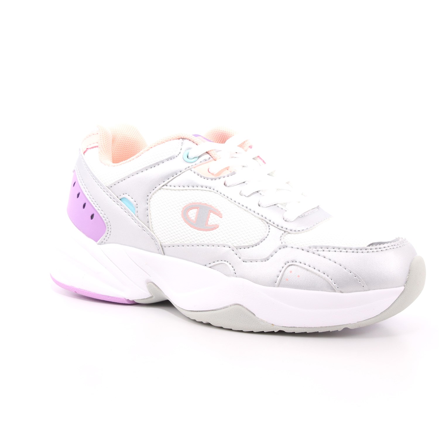 Scarpa Allacciata Champion Donna Bianco Scarpa Allacciata Champion Donna Bianco Scarpe 665 - S10921