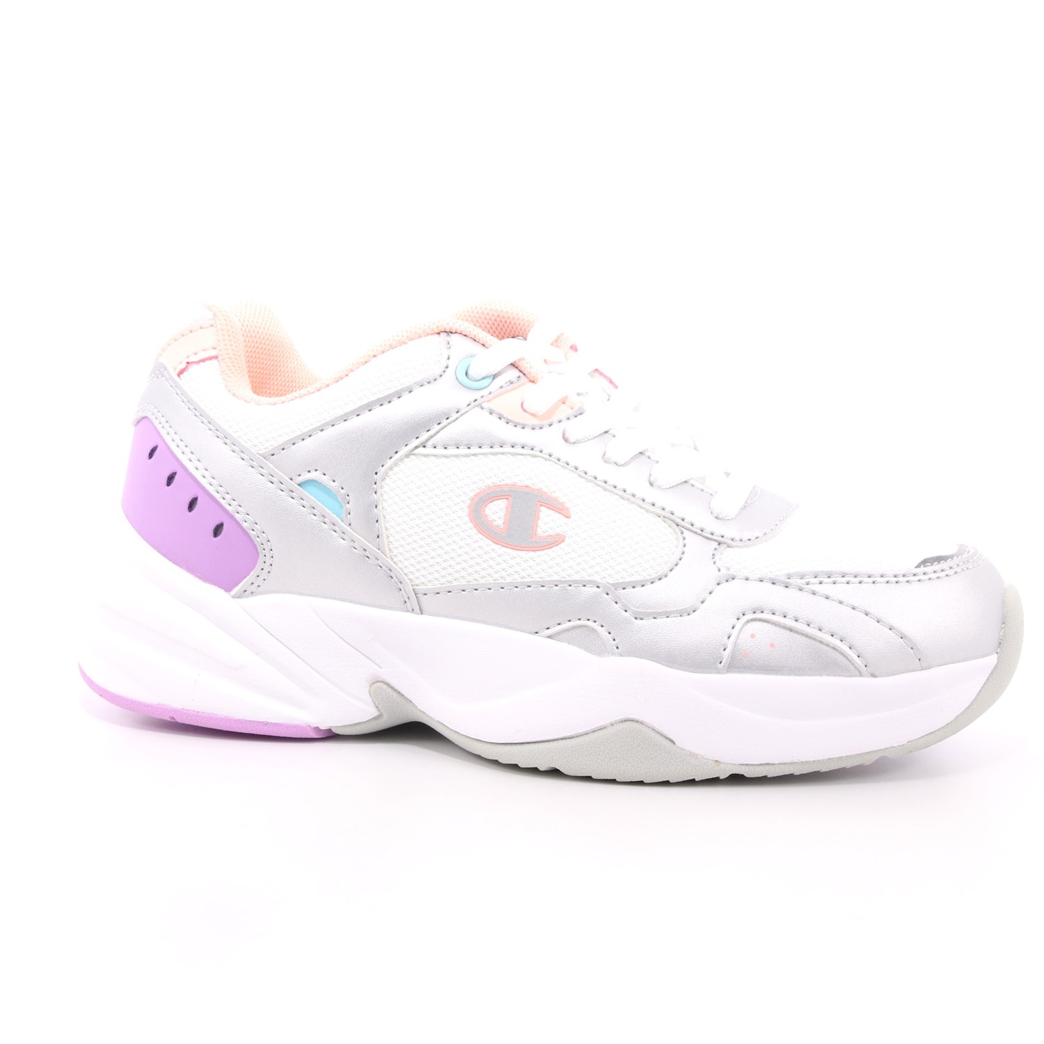 Scarpa Allacciata Champion Donna Bianco Scarpa Allacciata Champion Donna Bianco Scarpe 665 - S10921