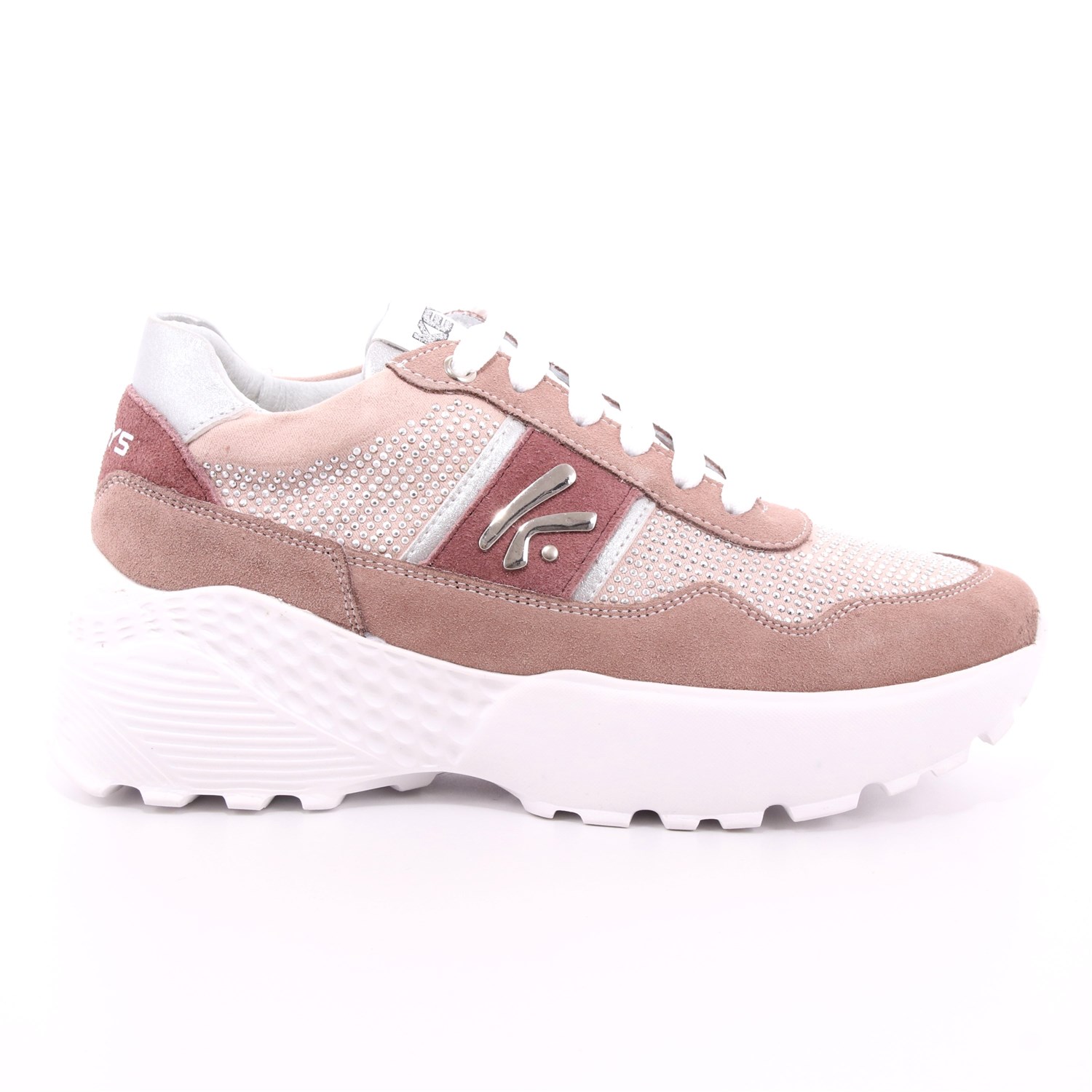 Scarpa Allacciata Keys Donna Rosa Scarpa Allacciata Keys Donna Rosa Scarpe 20 - K-4300B