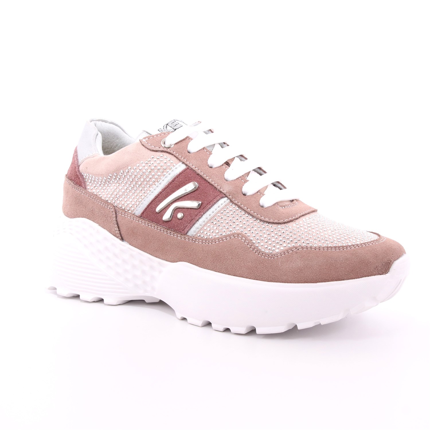 Scarpa Allacciata Keys Donna Rosa Scarpa Allacciata Keys Donna Rosa Scarpe 20 - K-4300B