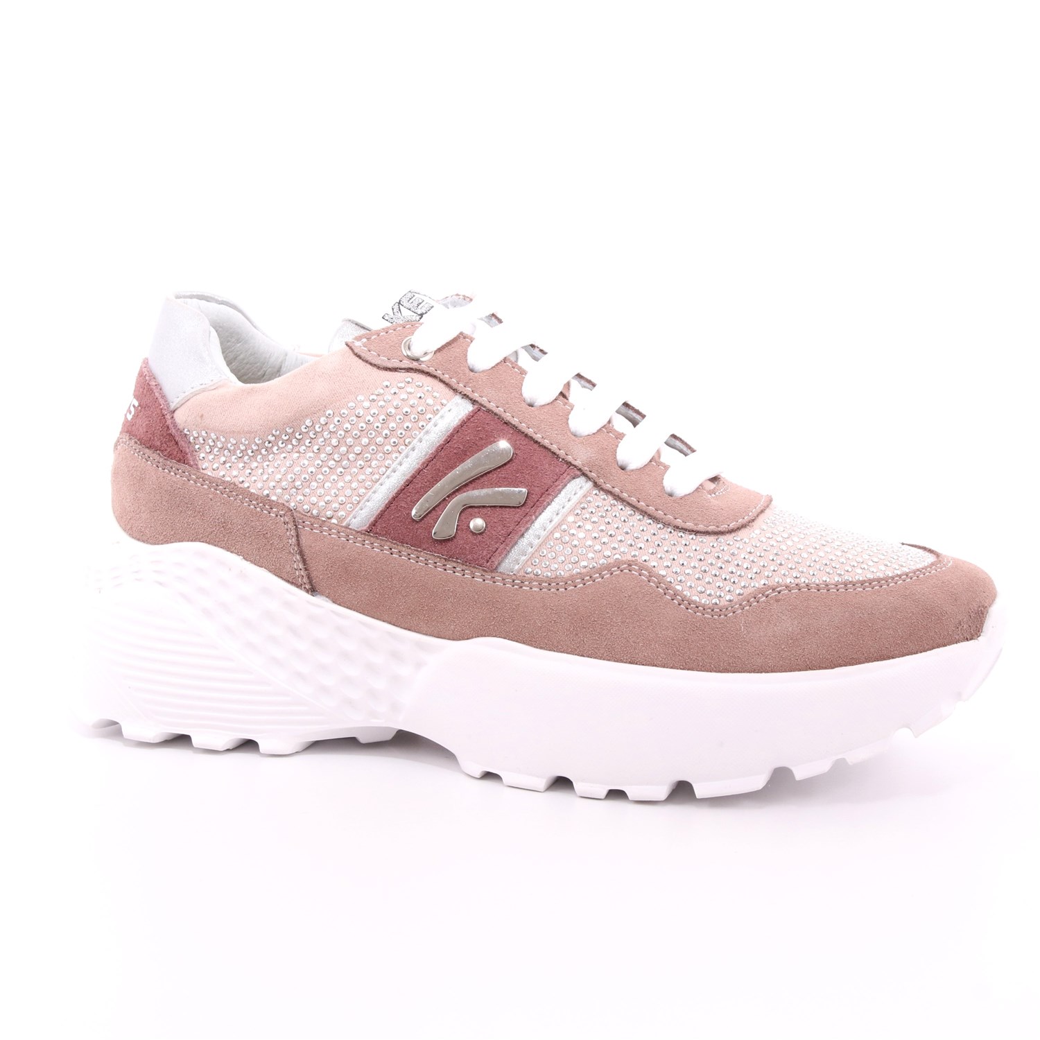 Scarpa Allacciata Keys Donna Rosa Scarpa Allacciata Keys Donna Rosa Scarpe 20 - K-4300B