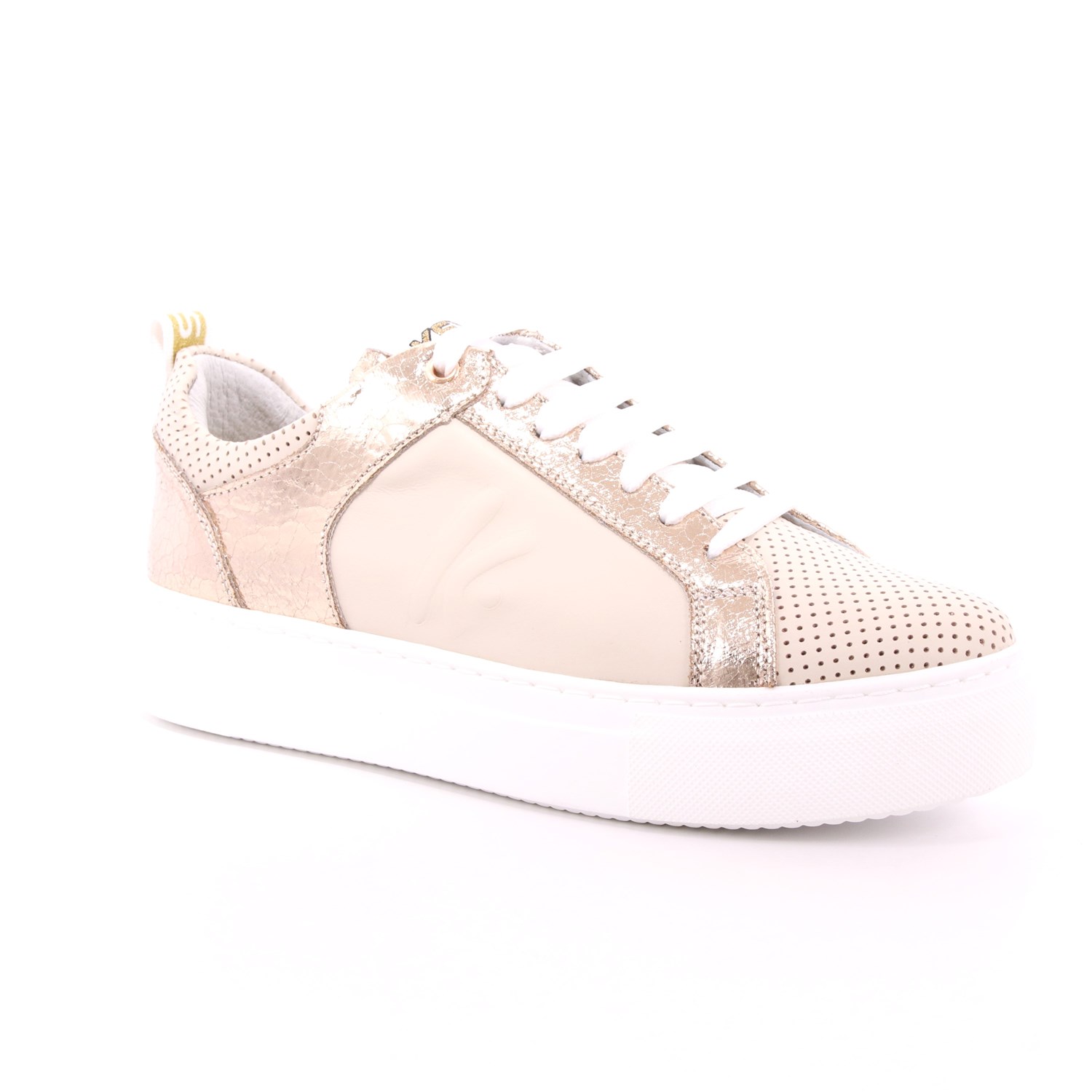 Scarpa Allacciata Keys Donna Beige Scarpa Allacciata Keys Donna Beige Scarpe 21 - K-4053B