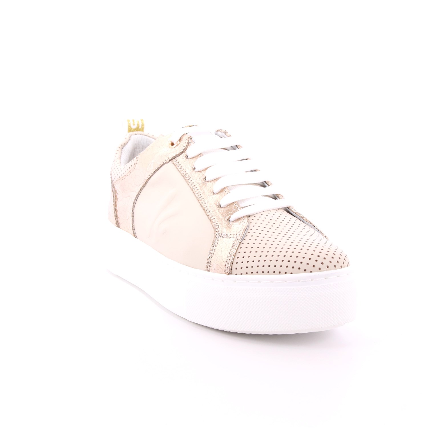 Scarpa Allacciata Keys Donna Beige Scarpa Allacciata Keys Donna Beige Scarpe 21 - K-4053B