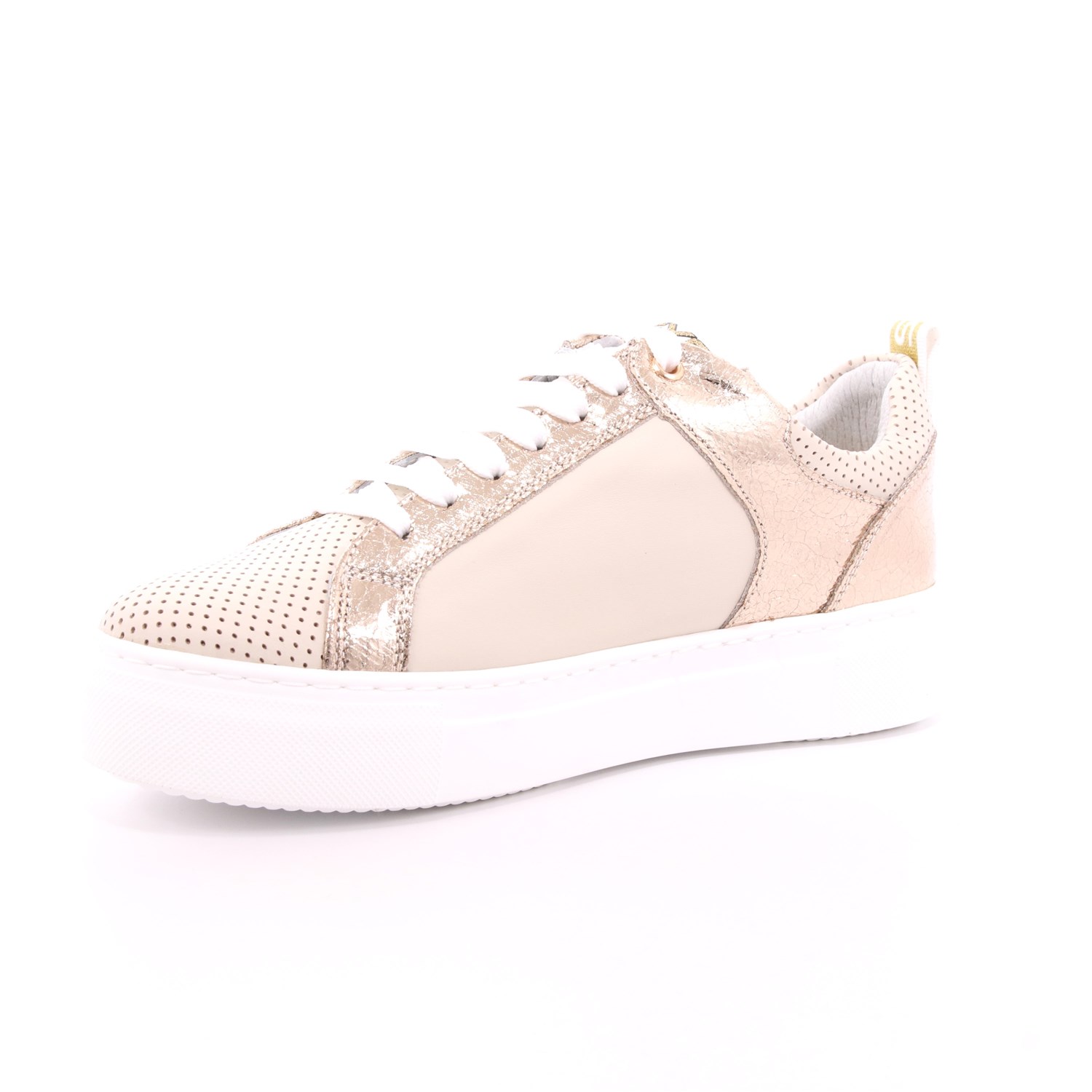 Scarpa Allacciata Keys Donna Beige Scarpa Allacciata Keys Donna Beige Scarpe 21 - K-4053B