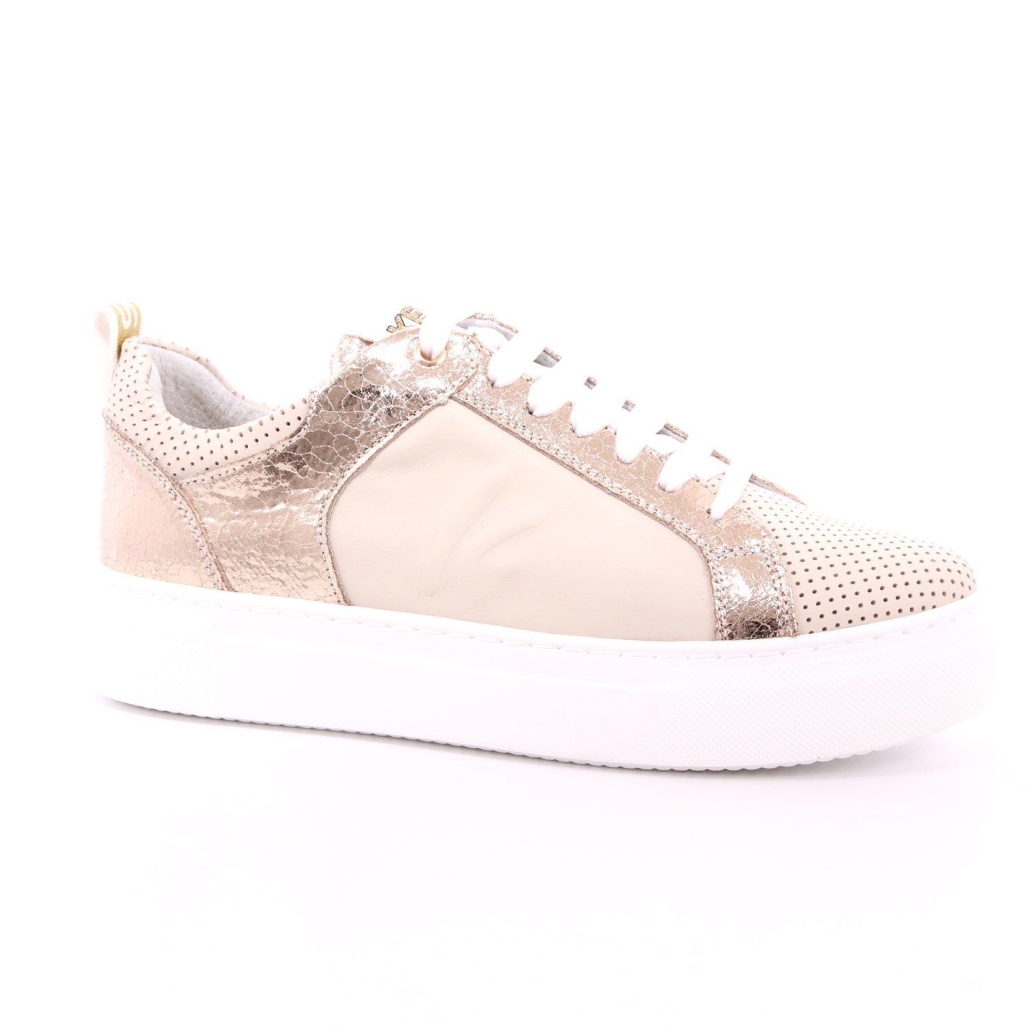 Scarpa Allacciata Keys Donna Beige Scarpa Allacciata Keys Donna Beige Scarpe 21 - K-4053B