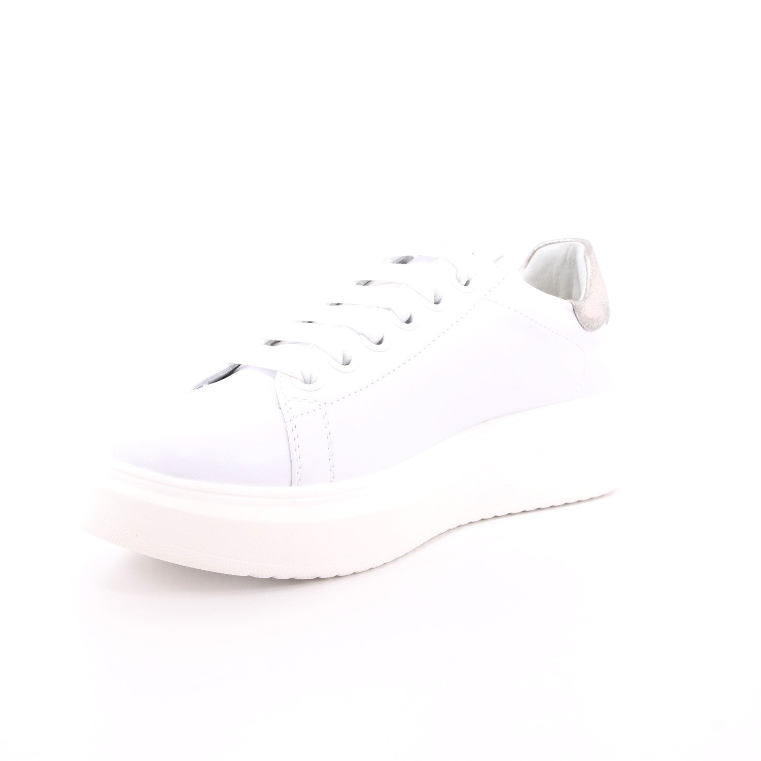 Scarpa Allacciata Keys Donna Bianco Scarpa Allacciata Keys Donna Bianco Scarpe 22 - K-4000A