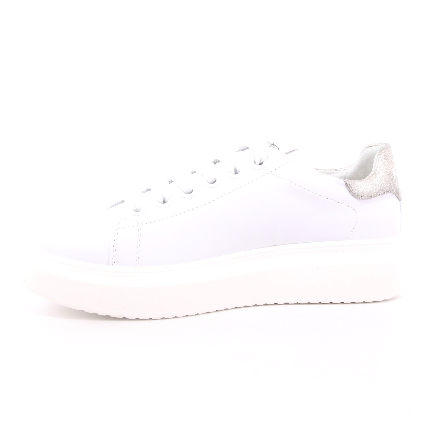 Scarpa Allacciata Keys Donna Bianco Scarpa Allacciata Keys Donna Bianco Scarpe 22 - K-4000A