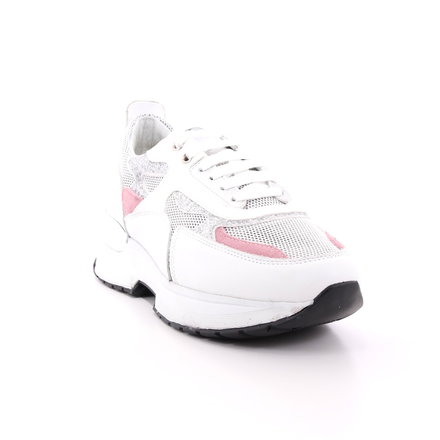 Scarpa Allacciata Keys Donna Bianco Scarpa Allacciata Keys Donna Bianco Scarpe 24 - K-4401A