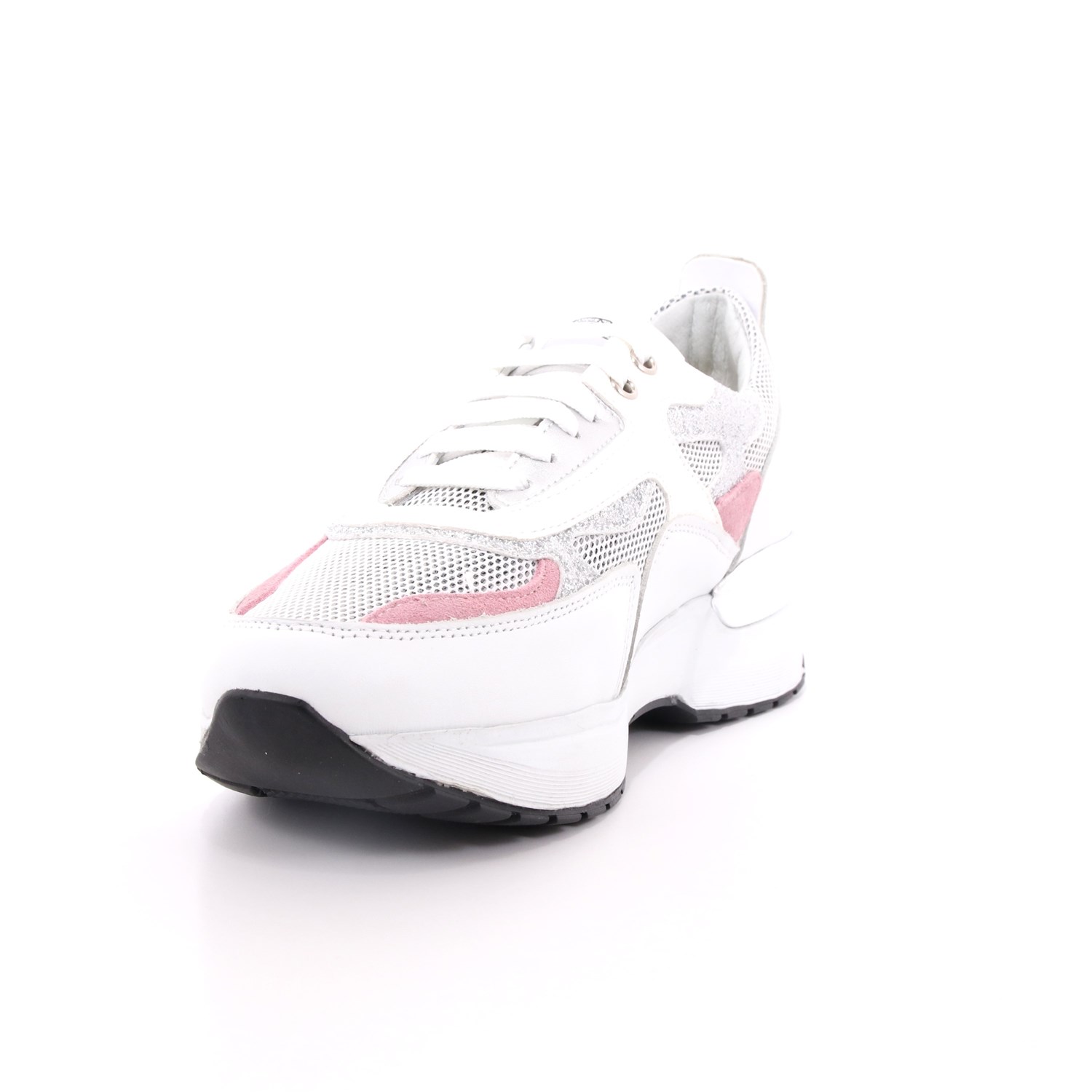 Scarpa Allacciata Keys Donna Bianco Scarpa Allacciata Keys Donna Bianco Scarpe 24 - K-4401A