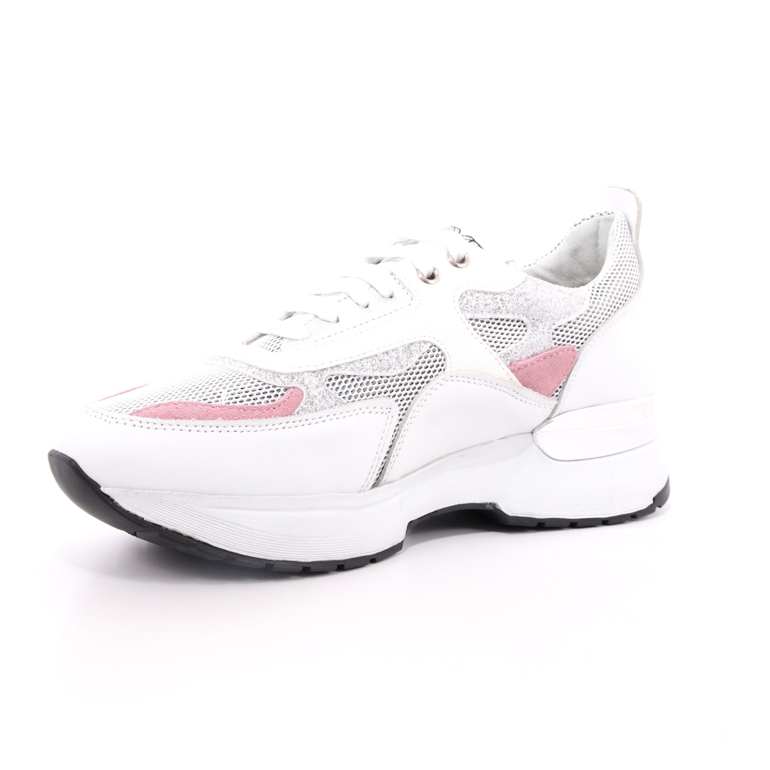 Scarpa Allacciata Keys Donna Bianco Scarpa Allacciata Keys Donna Bianco Scarpe 24 - K-4401A