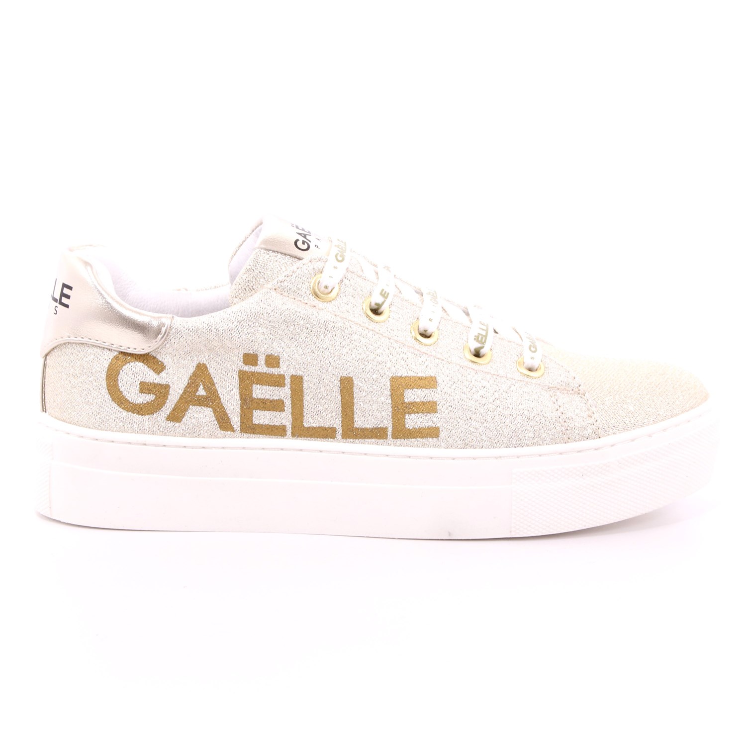 Scarpa Allacciata Gaelle Bambina Platino Scarpa Allacciata Gaelle Bambina Platino Scarpe 1 - G-600C