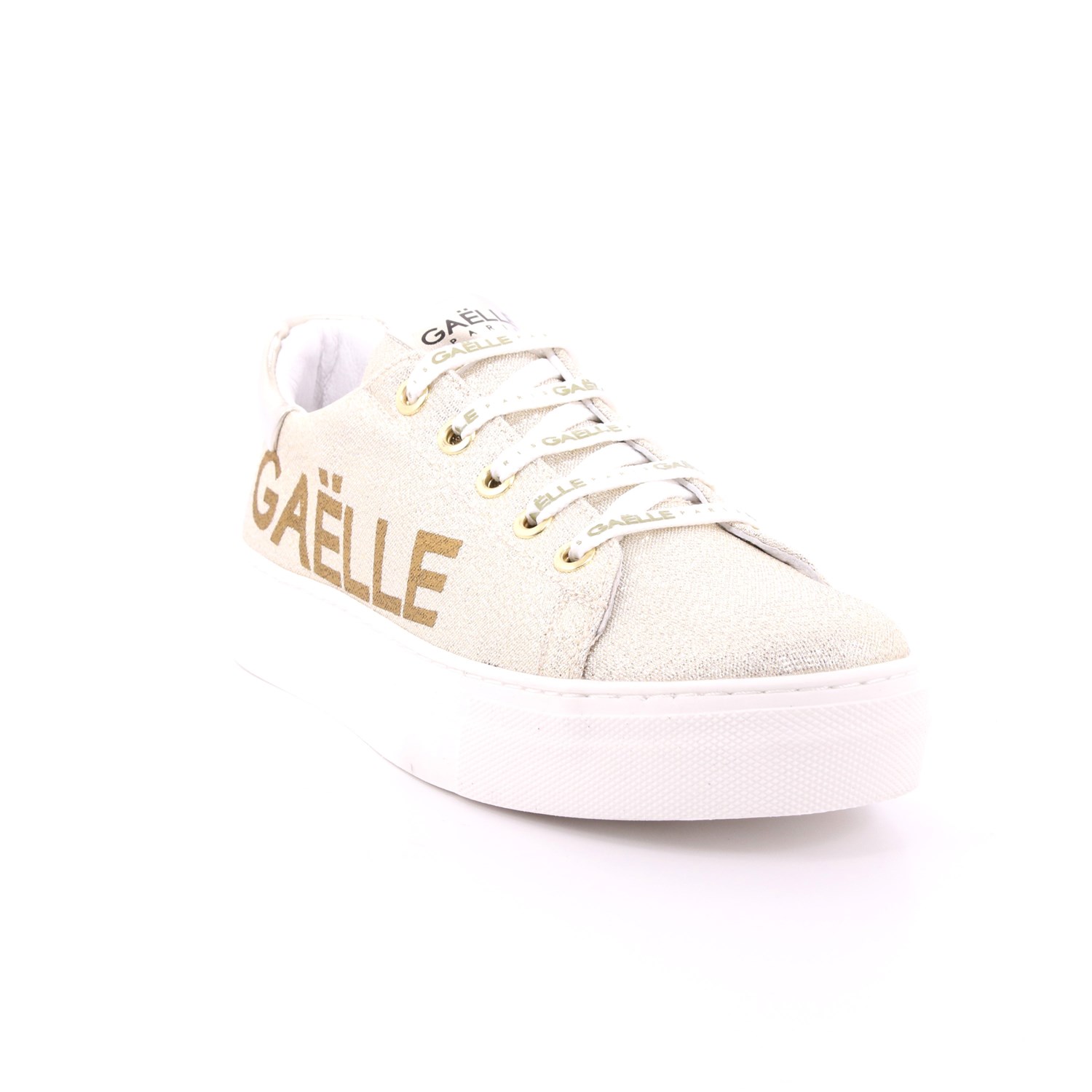 Scarpa Allacciata Gaelle Bambina Platino Scarpa Allacciata Gaelle Bambina Platino Scarpe 1 - G-600C