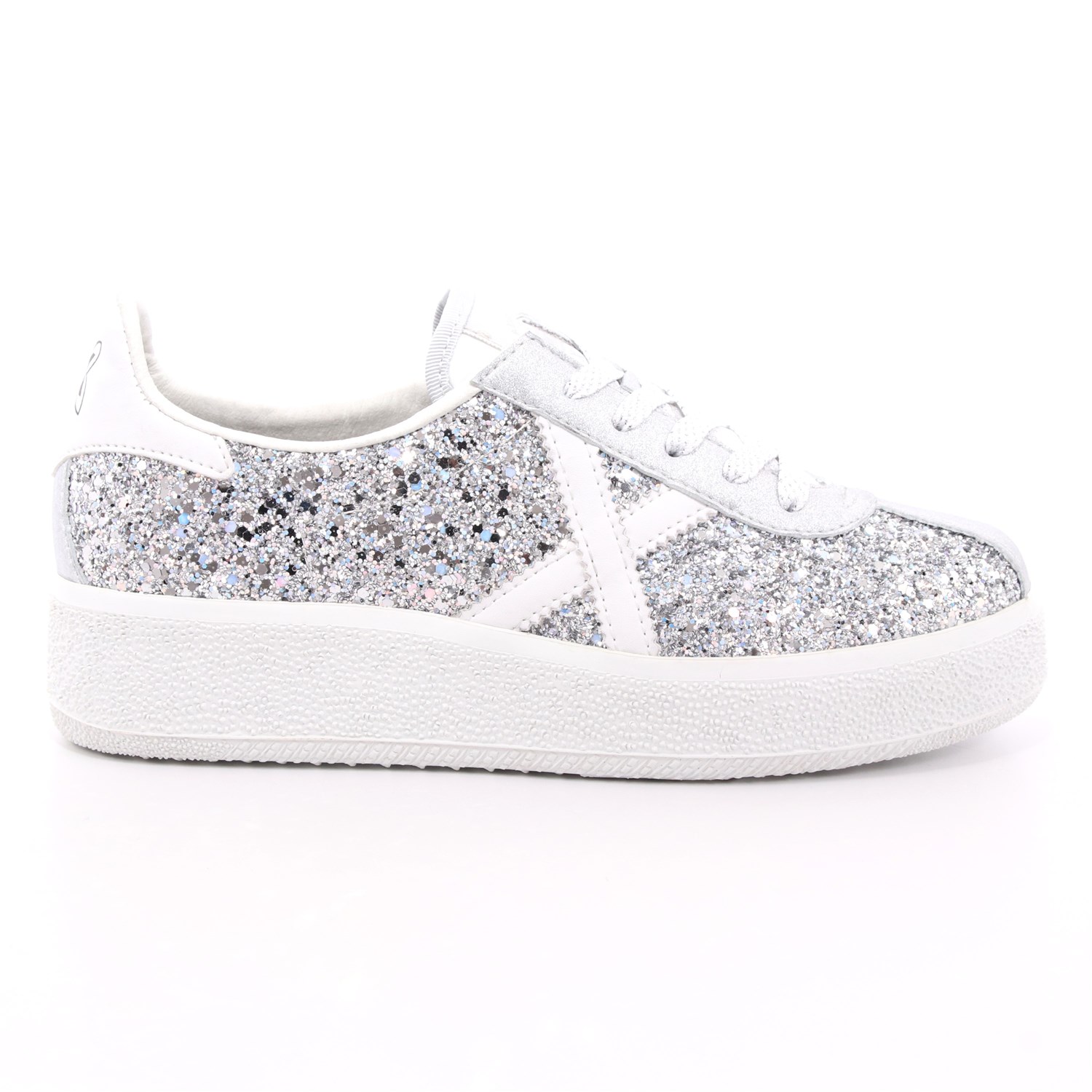 Scarpa Allacciata Munich Donna Argento Scarpa Allacciata Munich Donna Argento Scarpe 42 - 8295065