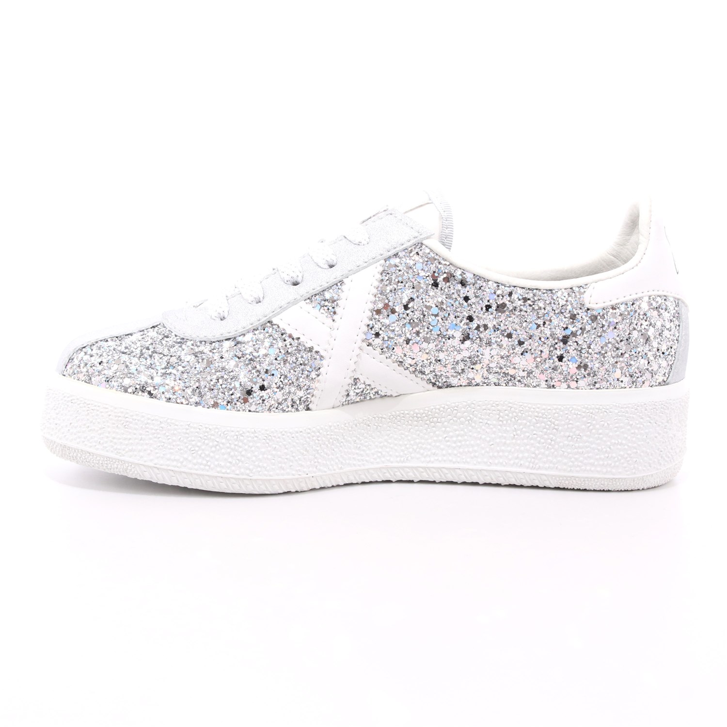 Scarpa Allacciata Munich Donna Argento Scarpa Allacciata Munich Donna Argento Scarpe 42 - 8295065