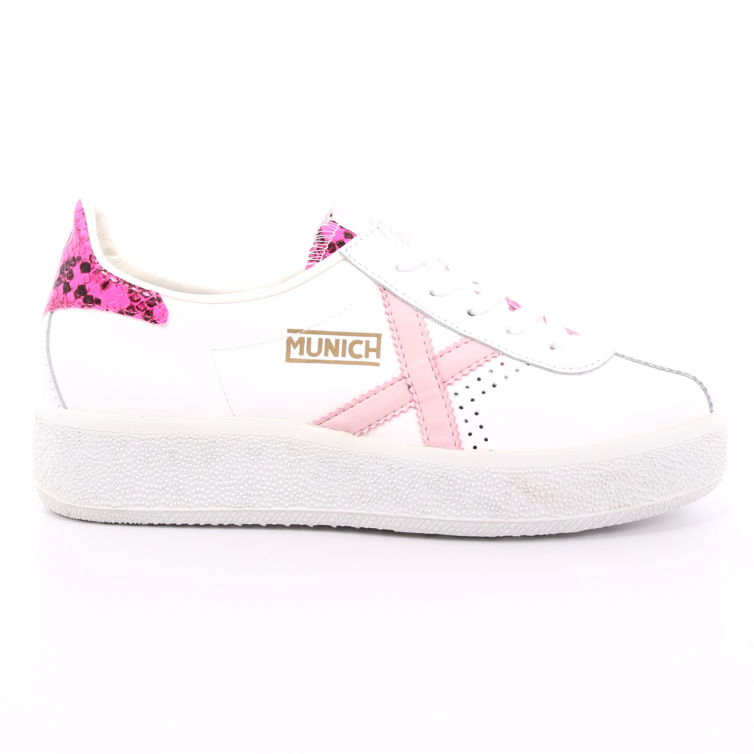 Scarpa Allacciata Munich Donna Bianco Scarpa Allacciata Munich Donna Bianco Scarpe 44 - 8295059