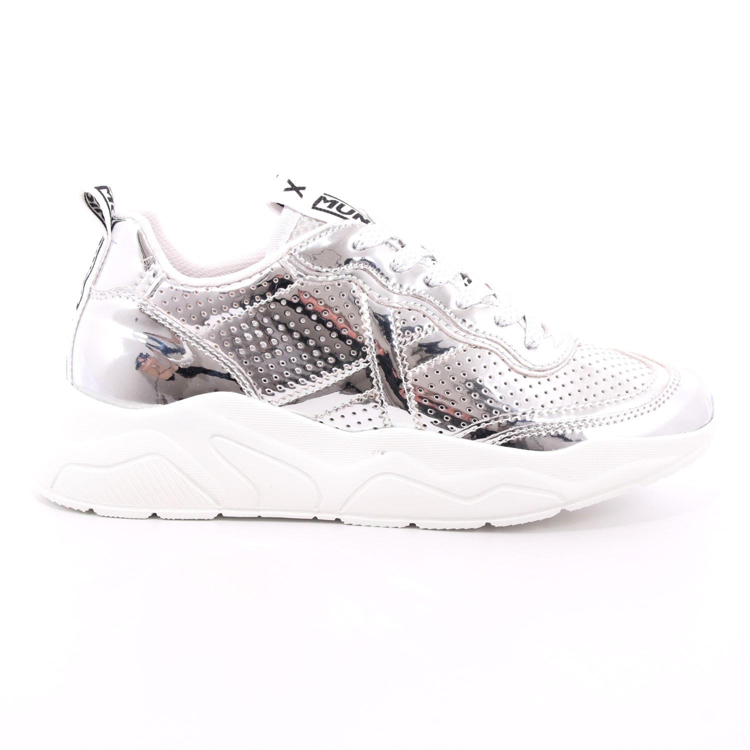 Scarpa Allacciata Munich Donna Argento Scarpa Allacciata Munich Donna Argento Scarpe 45 - 8770058
