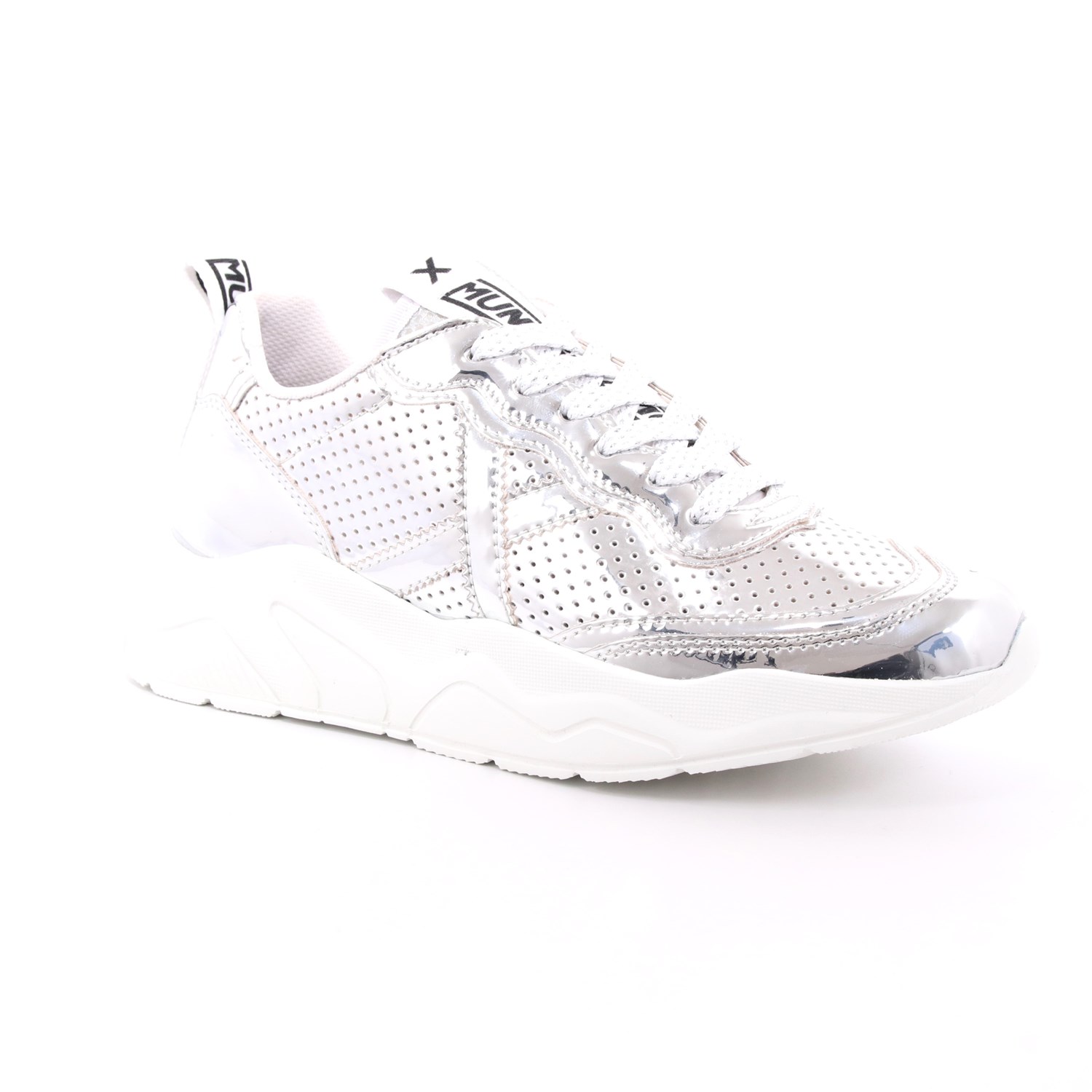 Scarpa Allacciata Munich Donna Argento Scarpa Allacciata Munich Donna Argento Scarpe 45 - 8770058
