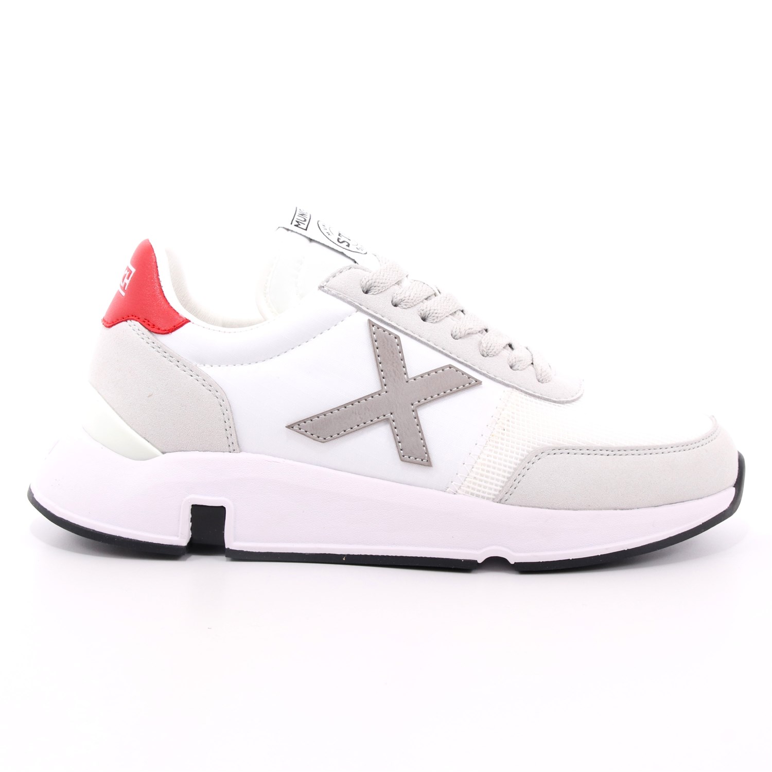 Scarpa Allacciata Munich Uomo Bianco Scarpa Allacciata Munich Uomo Bianco Scarpe 47 - 4173001
